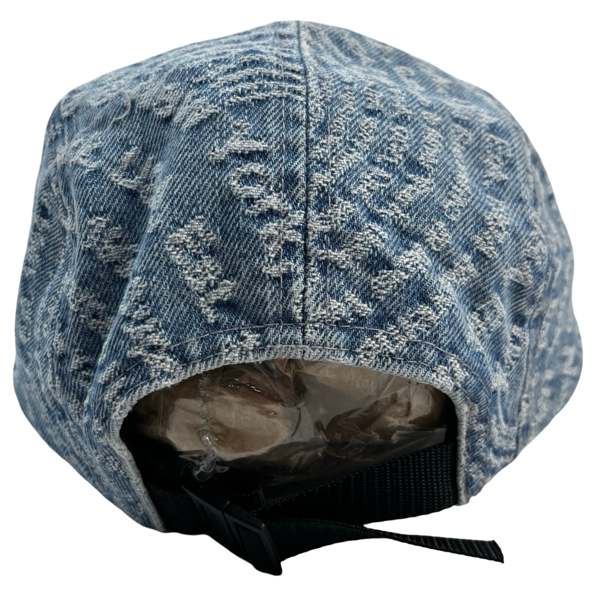 Supreme Circles Jacquard Denim Camp Hat FW21