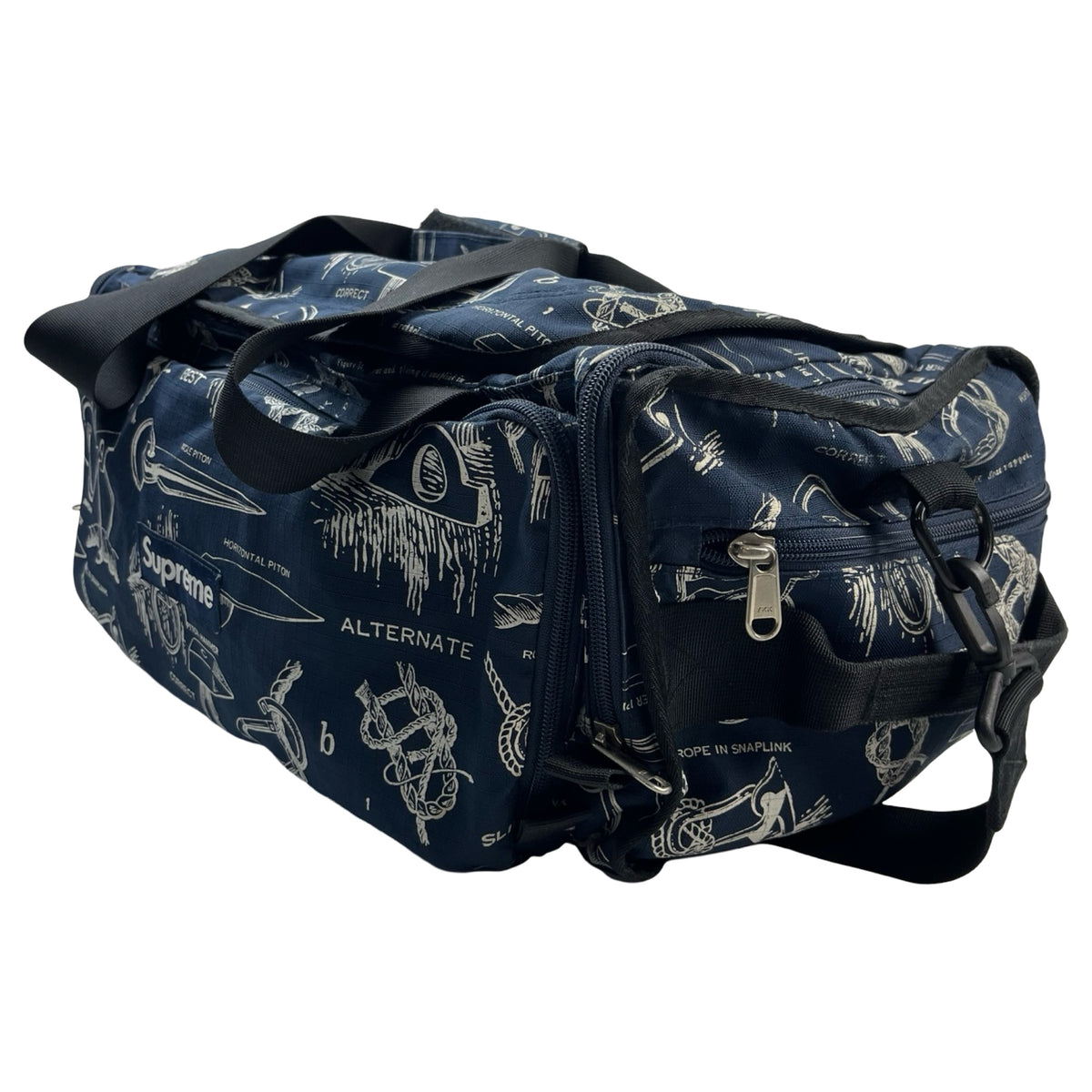 Supreme Navy Duffle Bag