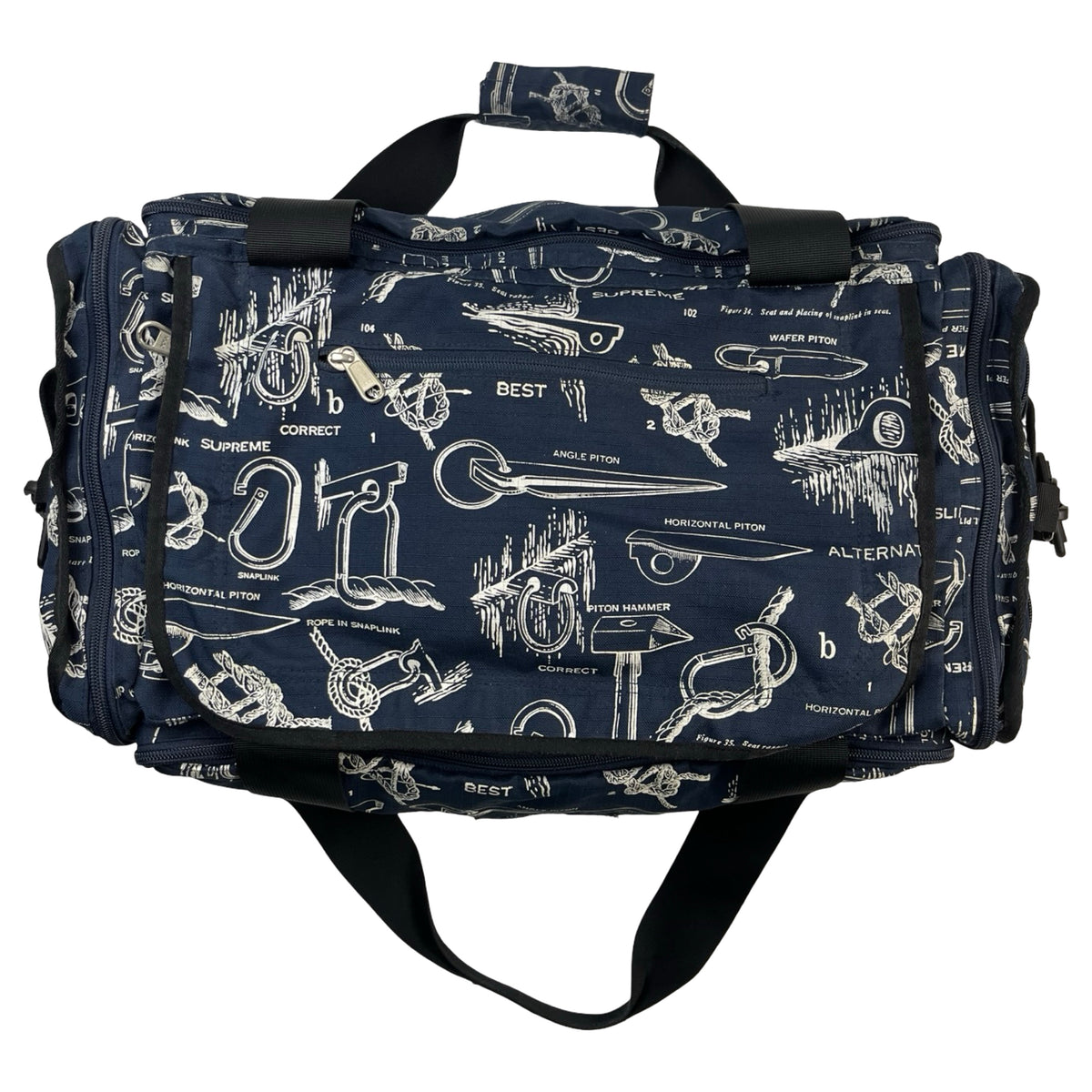 Supreme Navy Duffle Bag