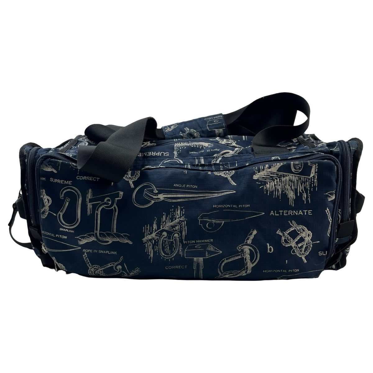 Supreme Navy Duffle Bag