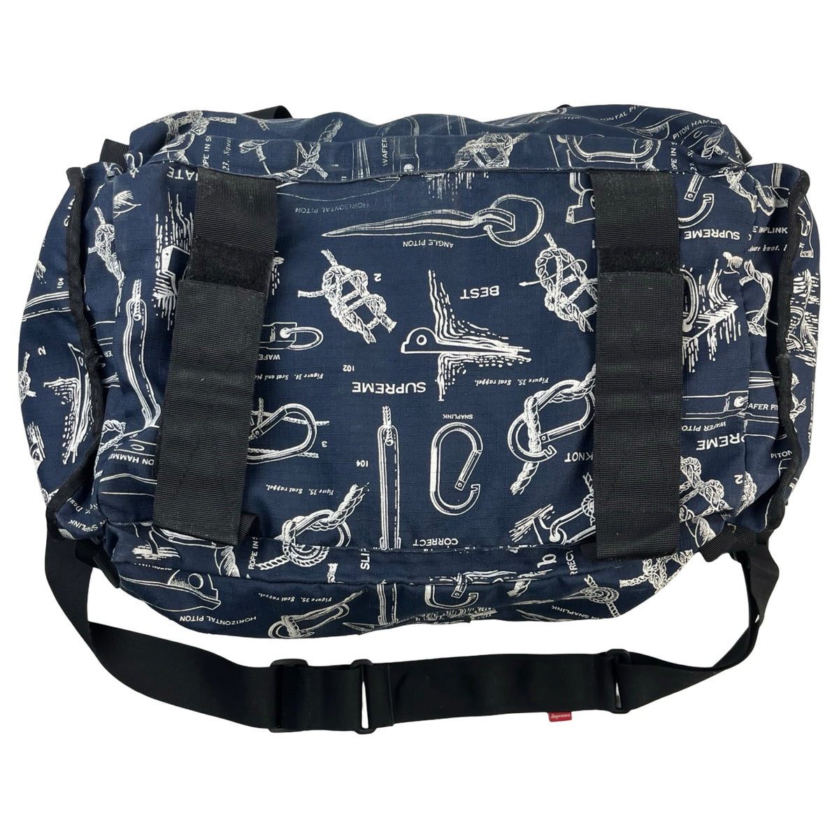Supreme Navy Duffle Bag