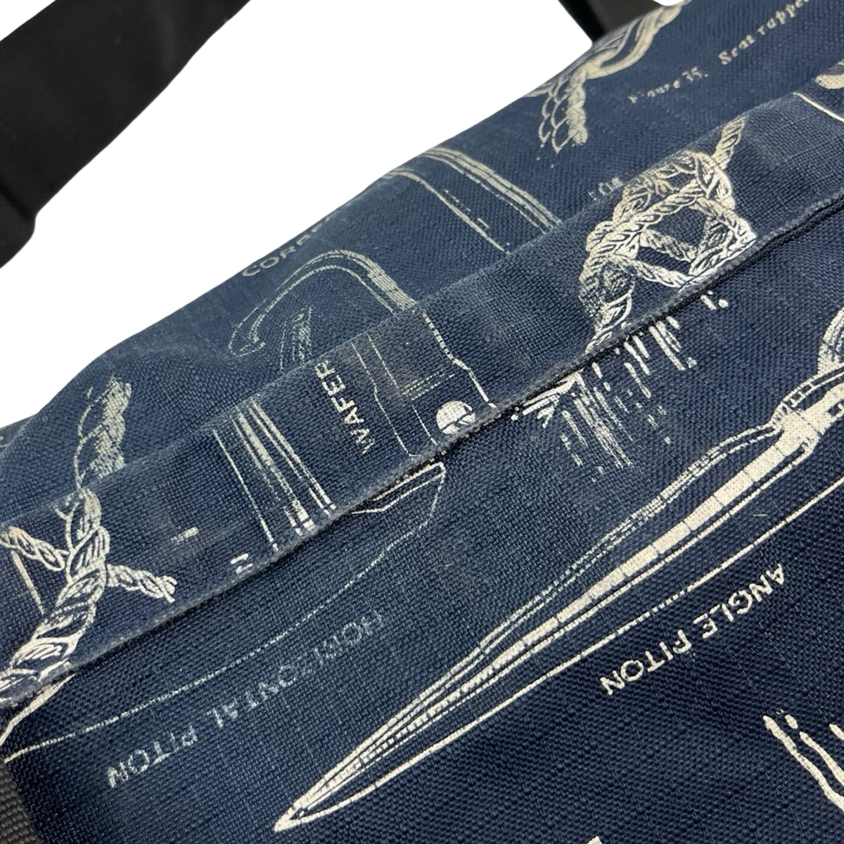 Supreme Navy Duffle Bag
