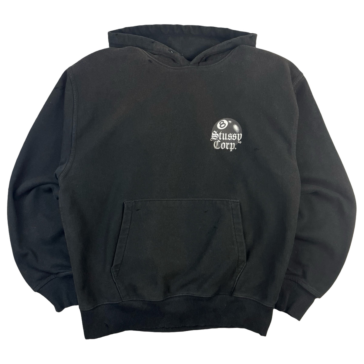 Stussy 8 Ball Corp. Hoodie Black