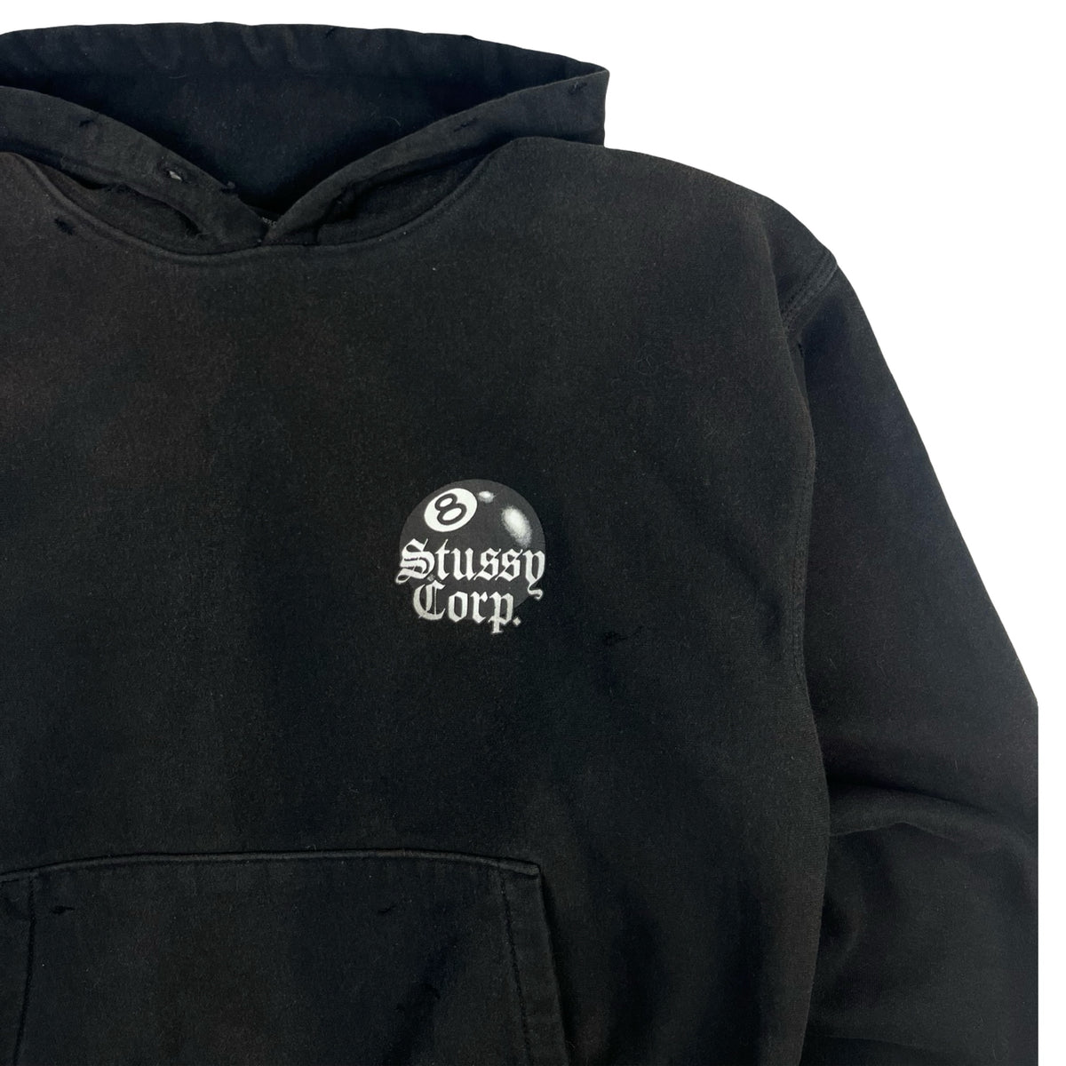 Stussy 8 Ball Corp. Hoodie Black