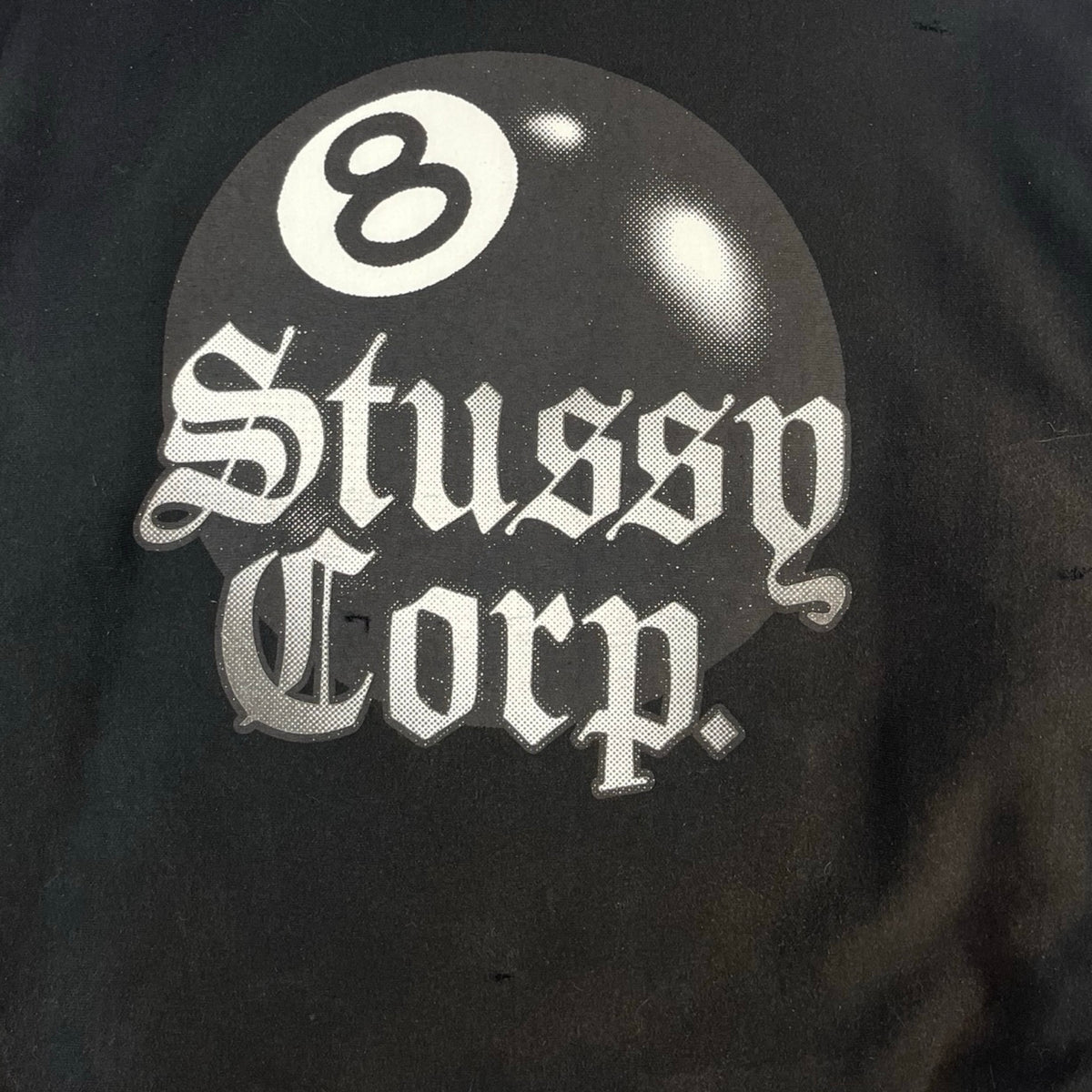 Stussy 8 Ball Corp. Hoodie Black