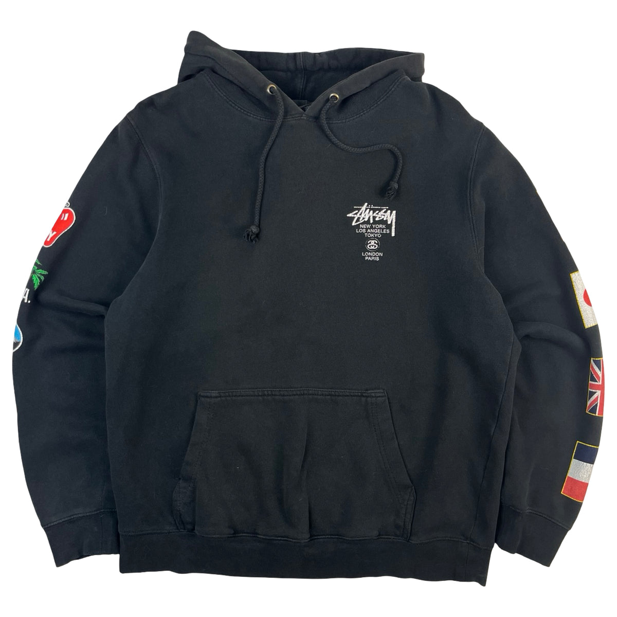 Vintage Stussy World Tour Hoodie