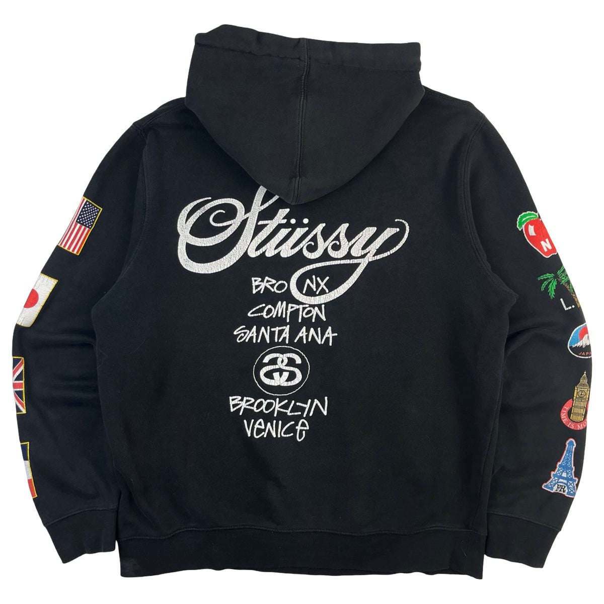 Vintage Stussy World Tour Hoodie