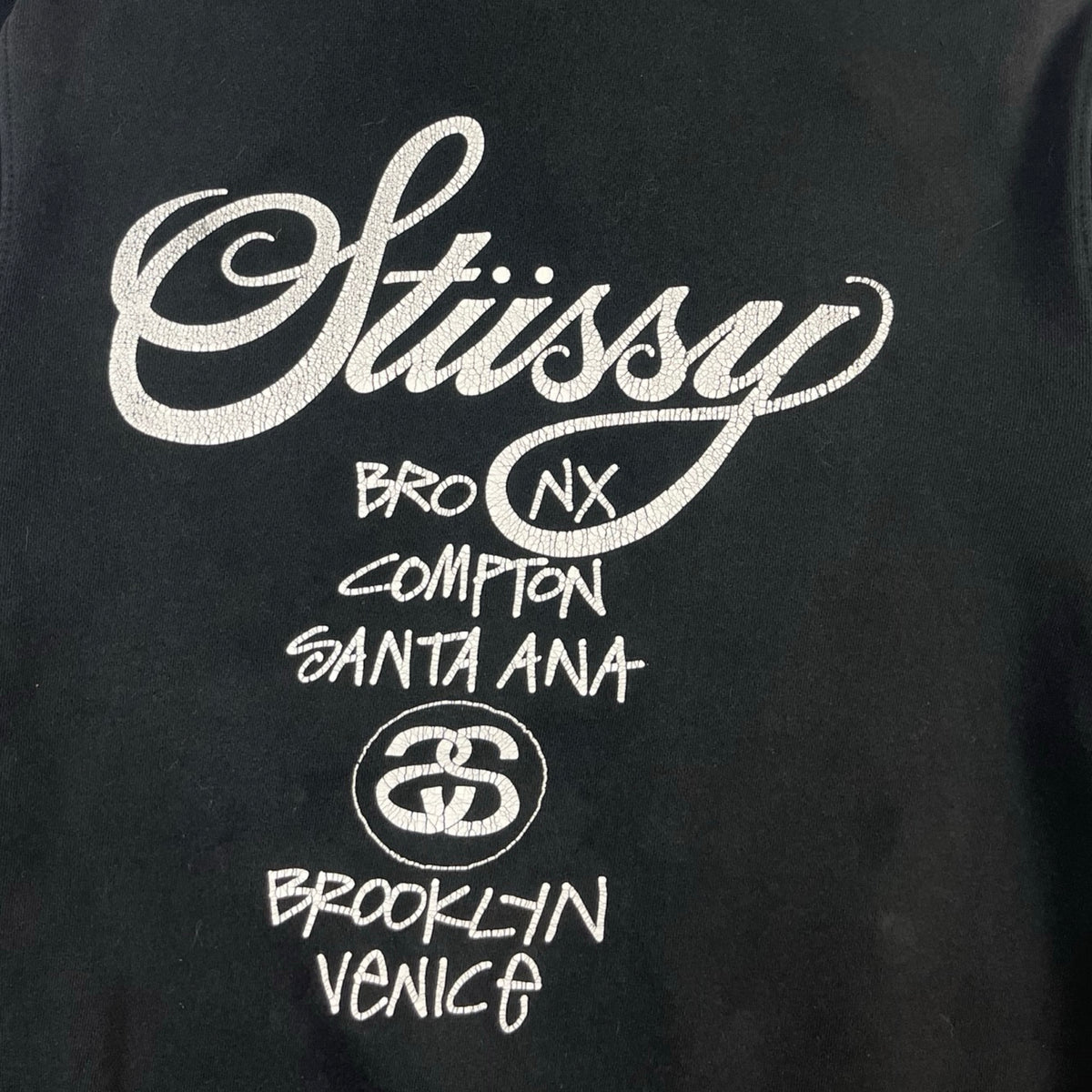 Vintage Stussy World Tour Hoodie