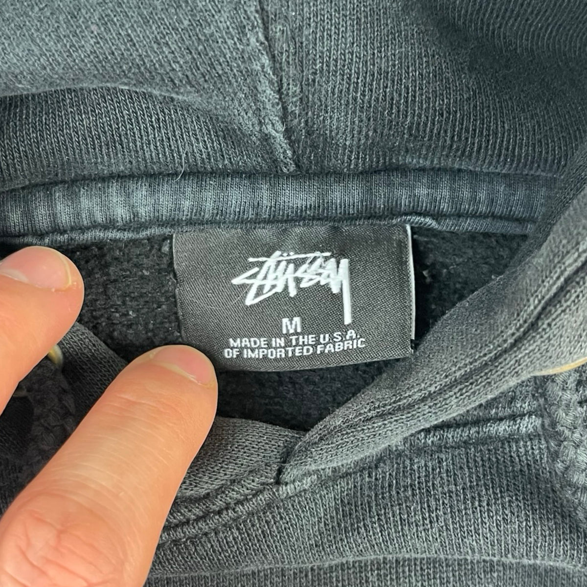 Vintage Stussy World Tour Hoodie