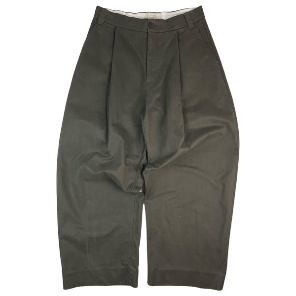 Studio Nicholson Sorte Pleated Pants