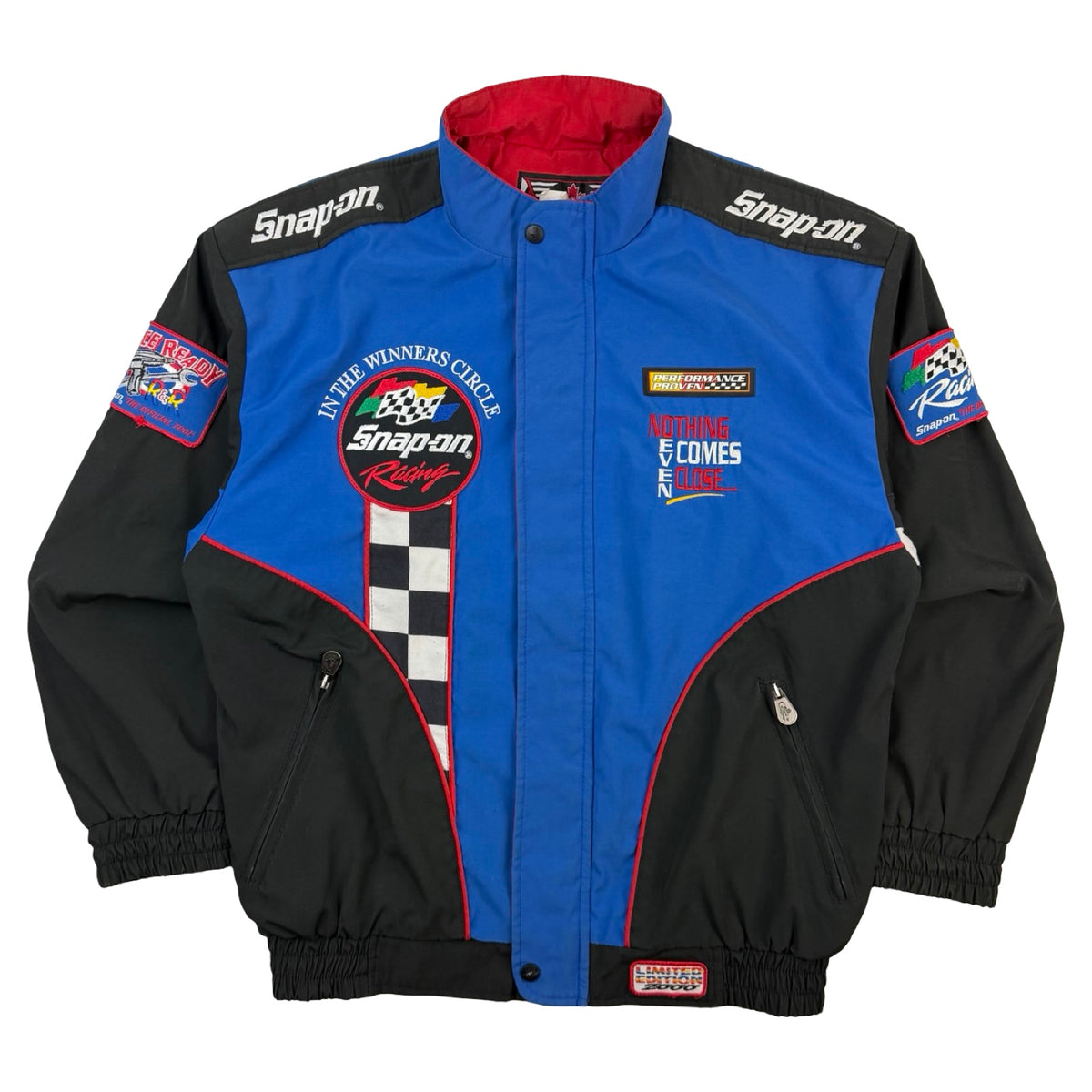 Vintage Snap-On Racing NASCAR Jacket Blue