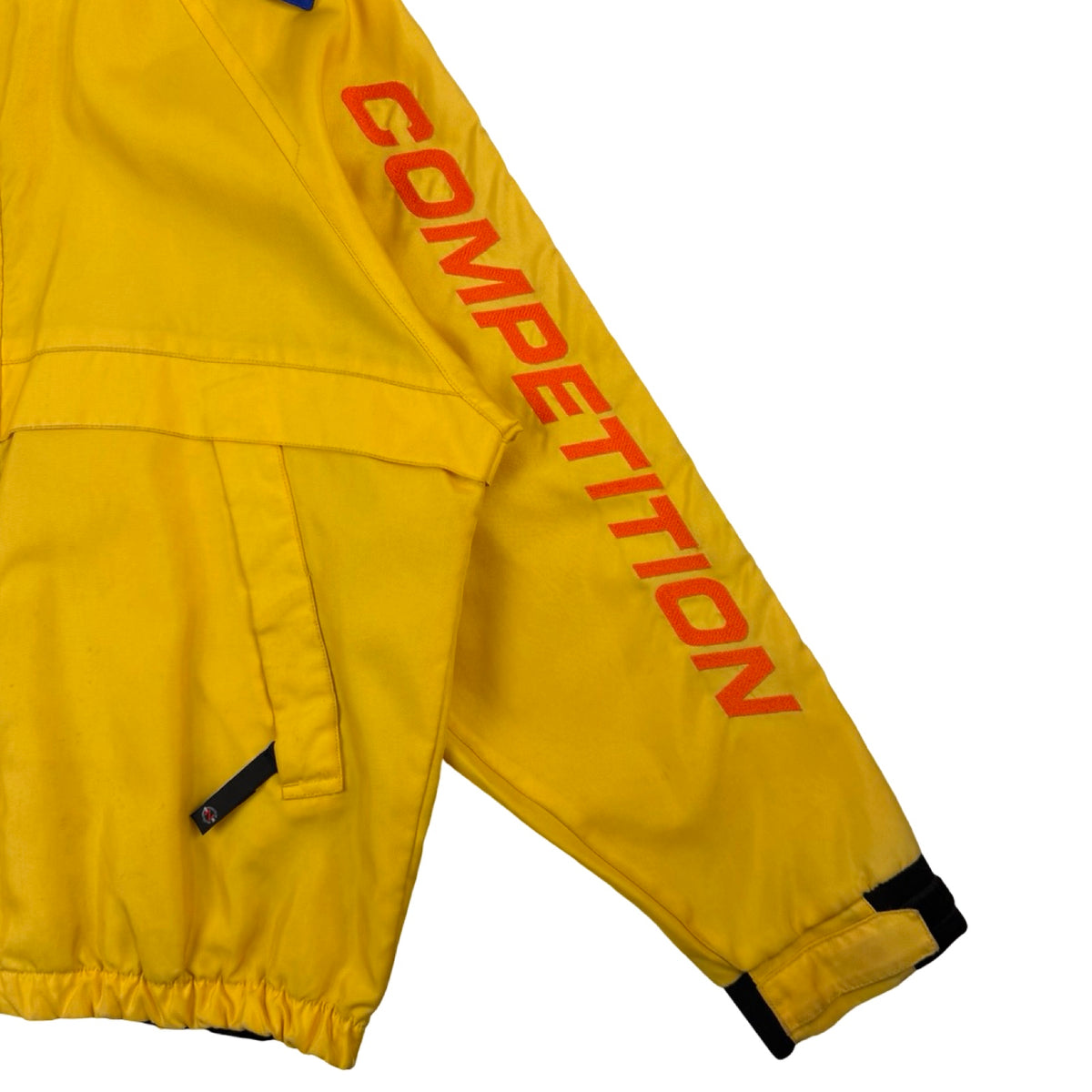 Vintage Nautica Competition Windbreaker Jacket Yellow