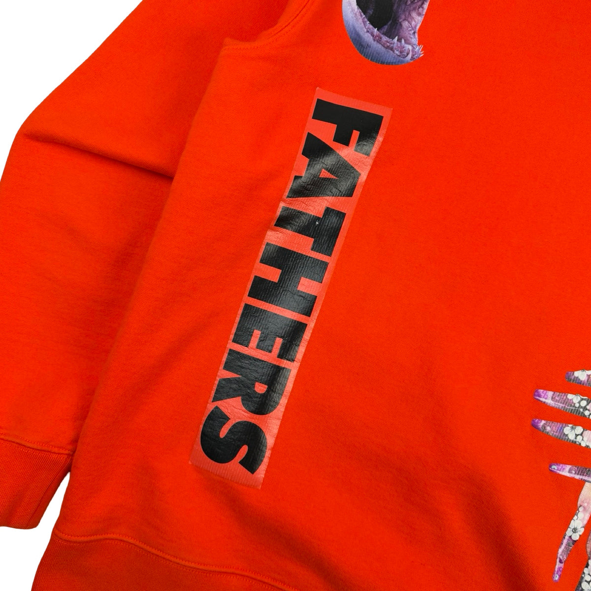 Raf Simons x Ruby Sterling Fathers Crewneck Sweatshirt Orange