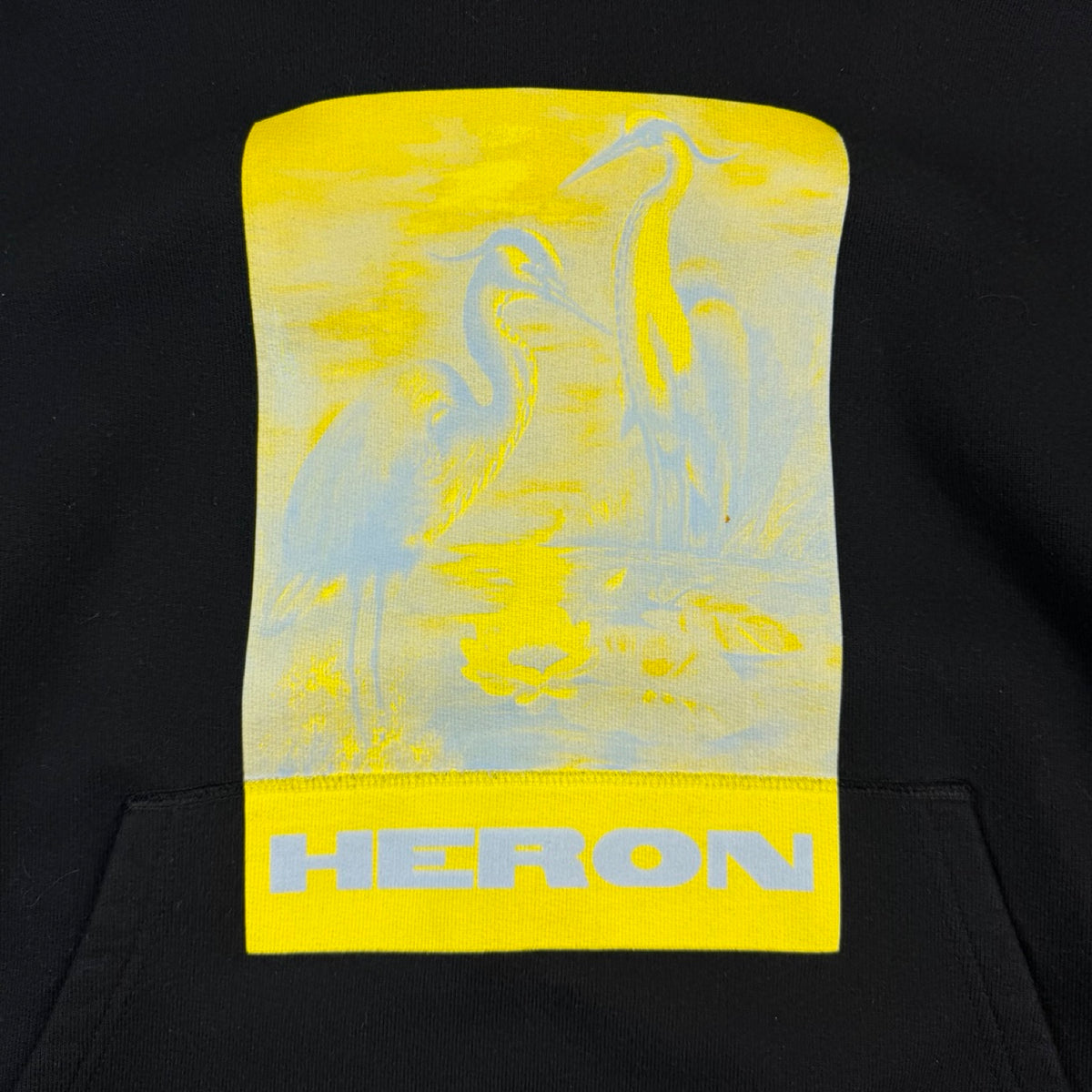 Heron Preston Halo Herons Hoodie Black