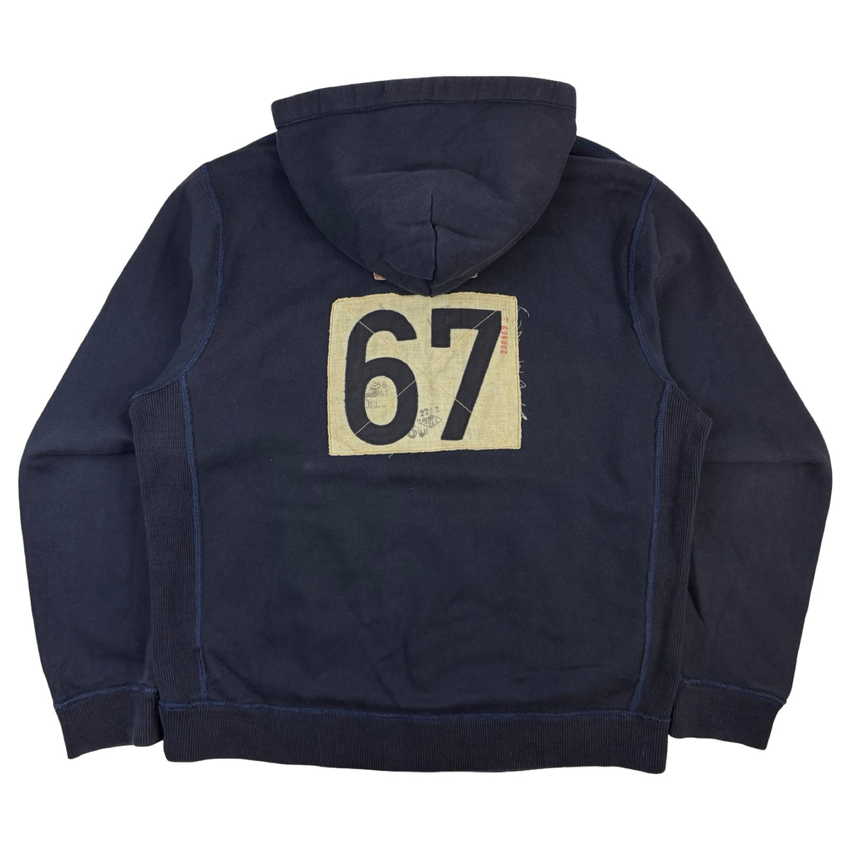 Vintage Polo Jeans RL-67 K Swiss Badge Hoodie