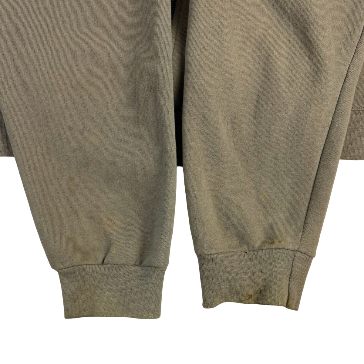 Vintage Nike Pocket Swoosh Zip-Up Hoodie Washed Olive
