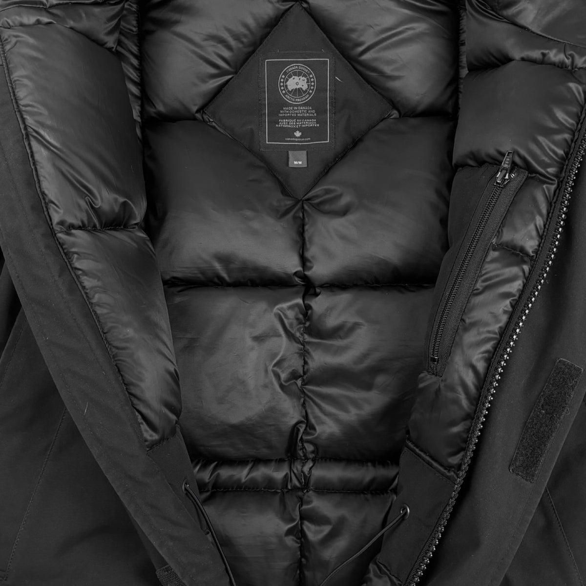 Canada Goose Langford Parka Jacket Black Label