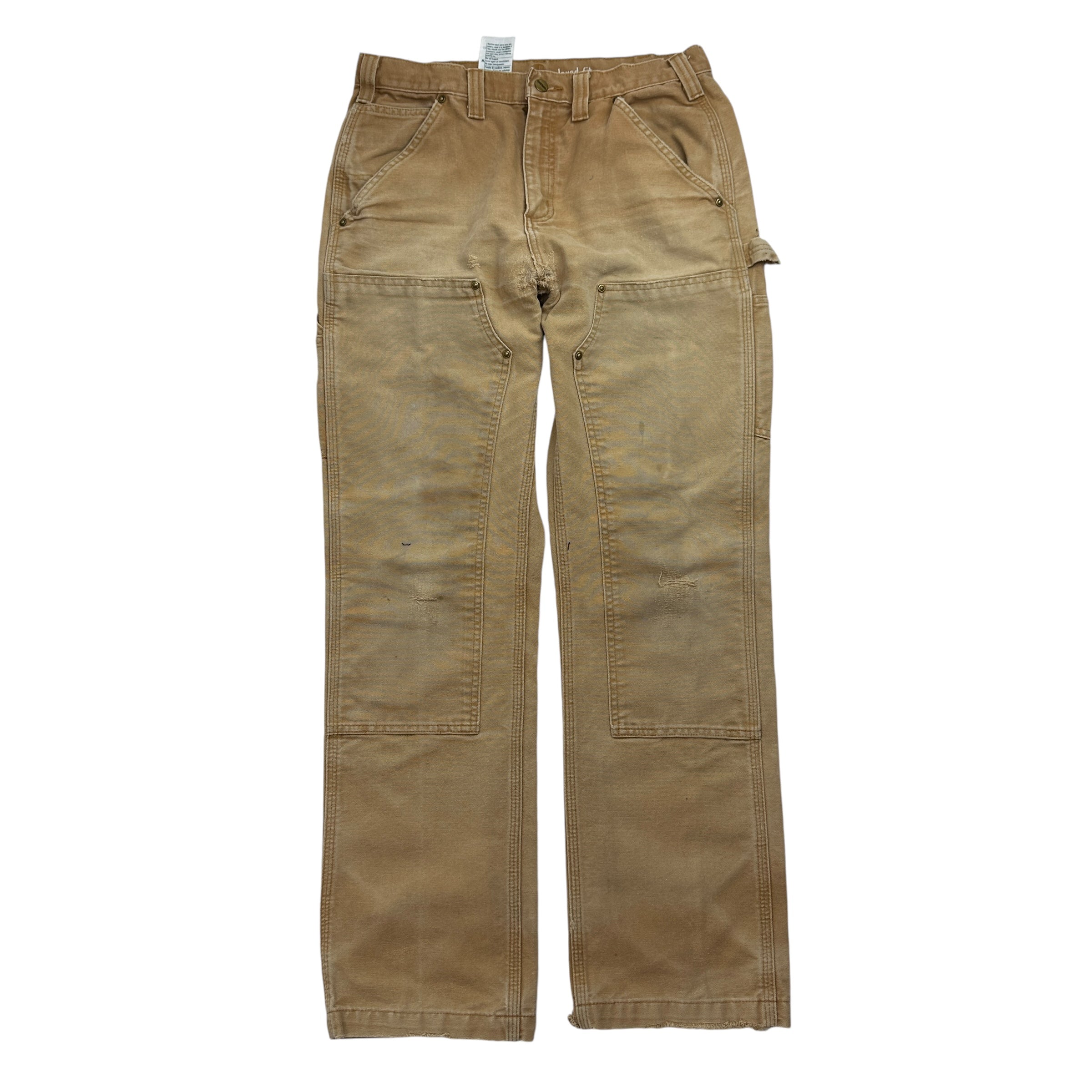 Vintage Carhartt Double Knee Cargos Tan