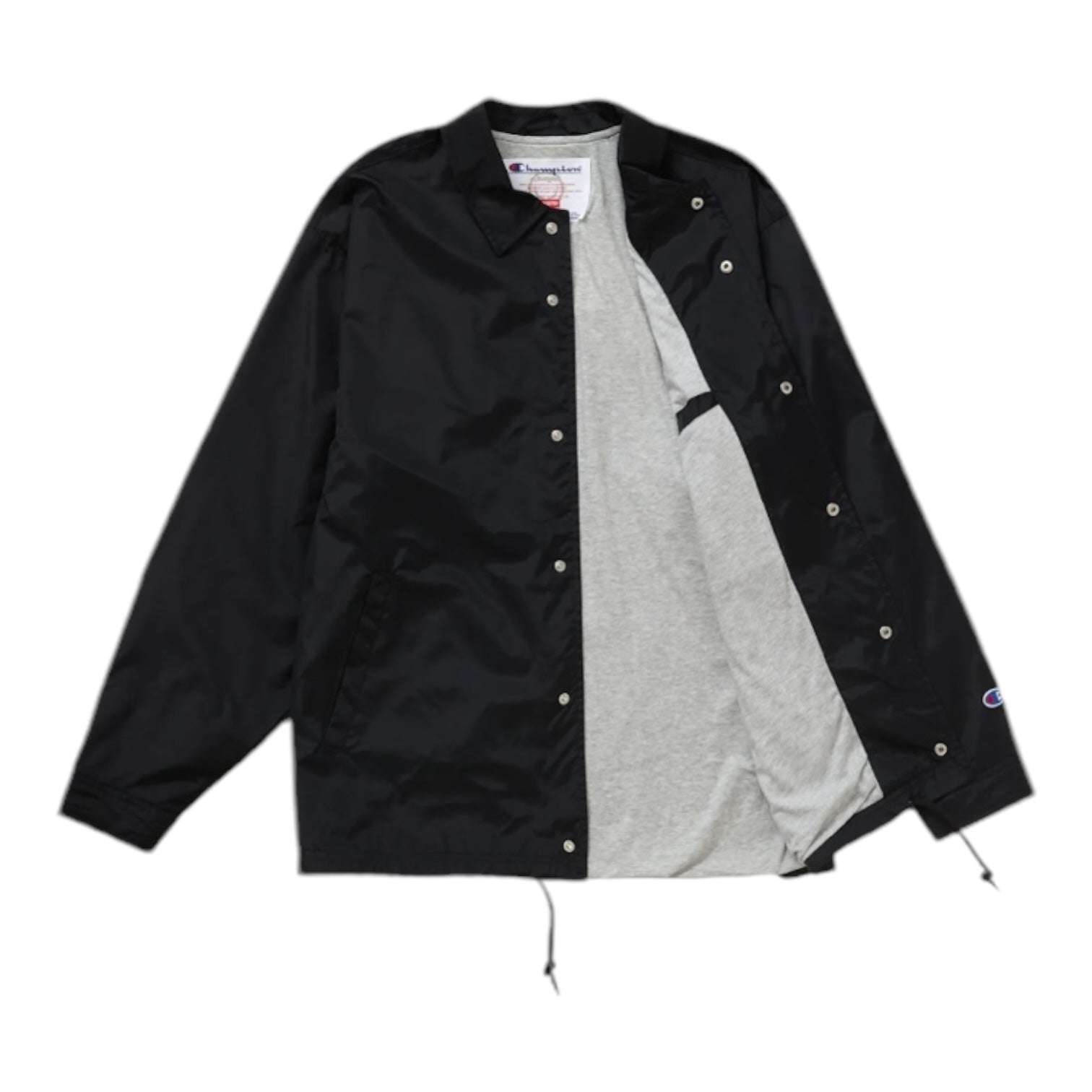 SS24 Supreme x Champion Coaches Jacket Black