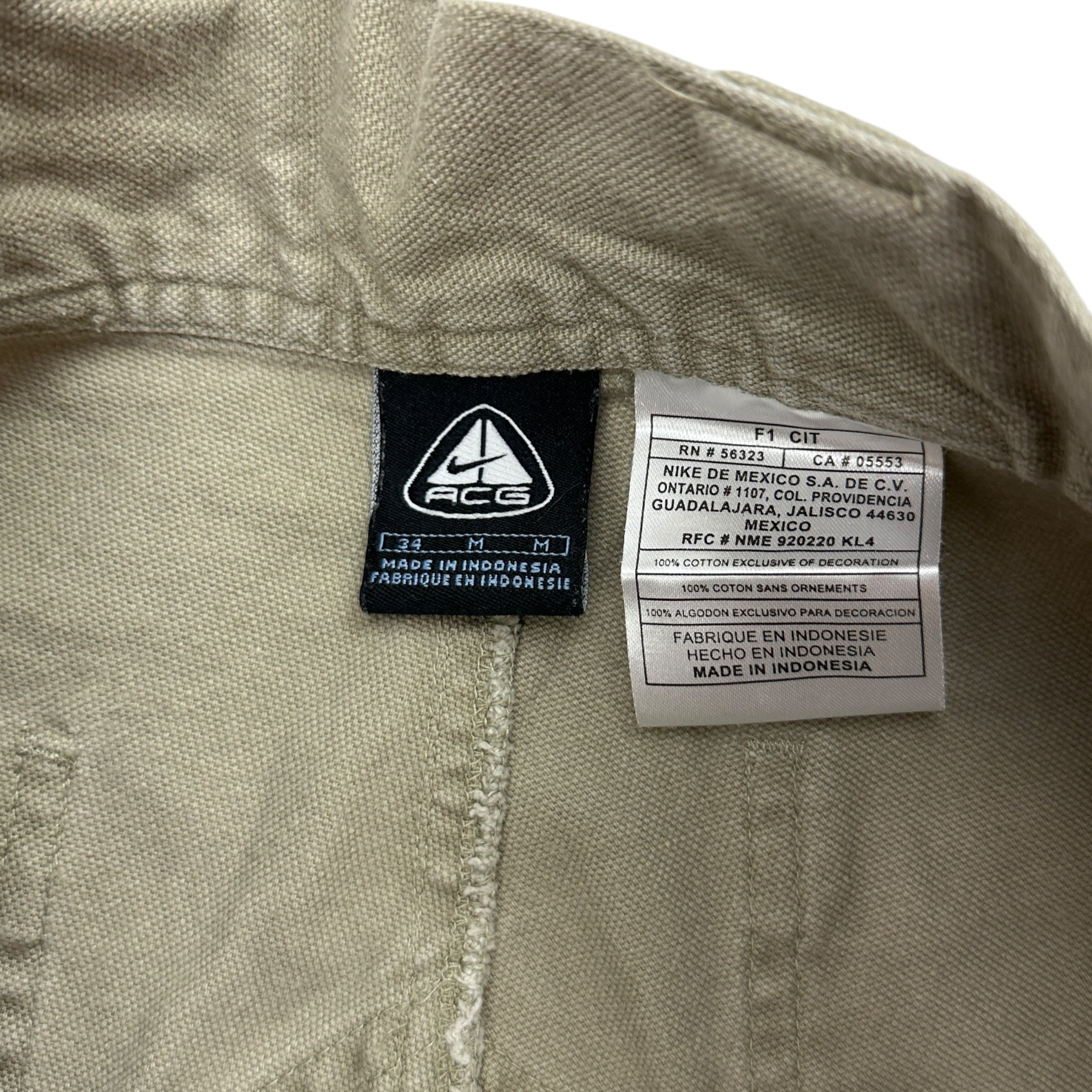 Vintage Nike ACG Cargo Pants Tan