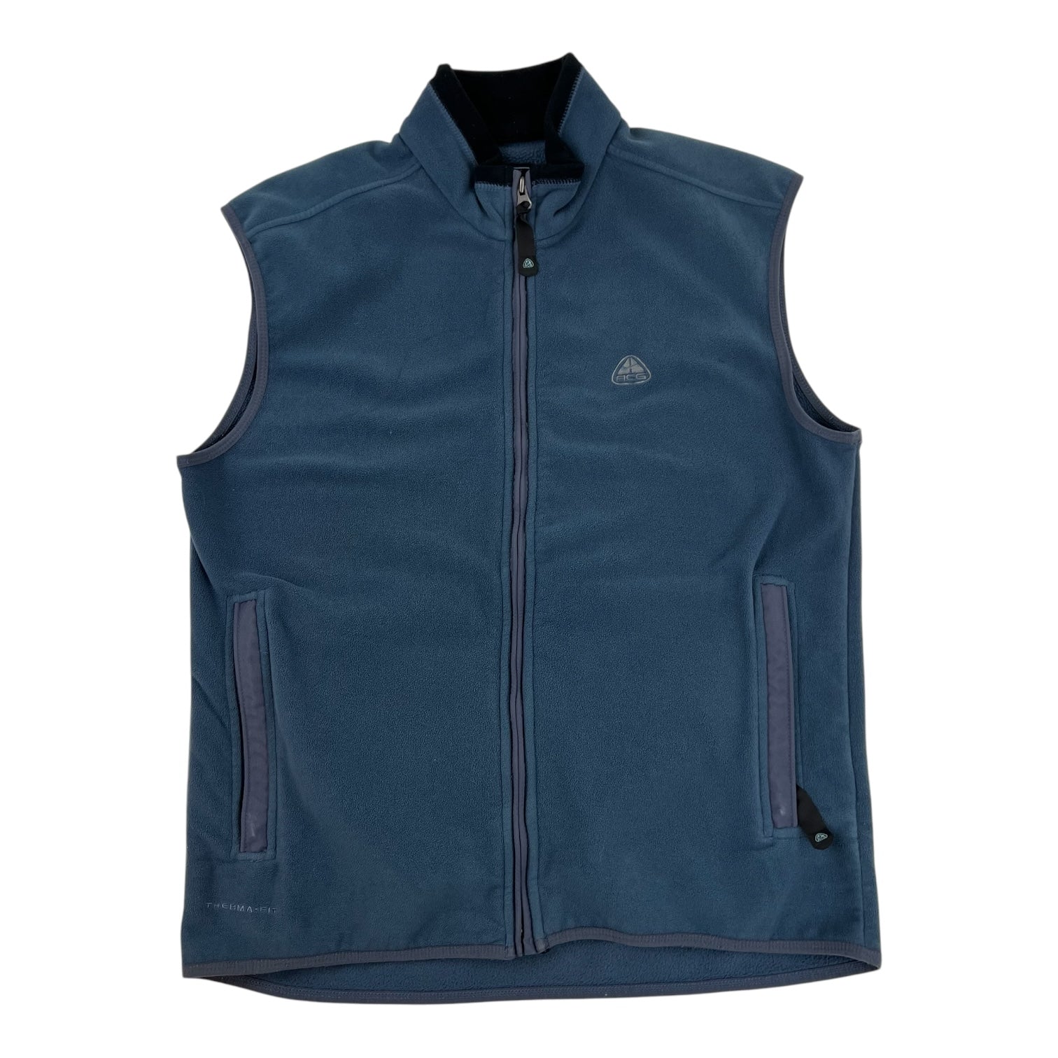 Vintage Nike ACG Fleece Vest Navy Blue