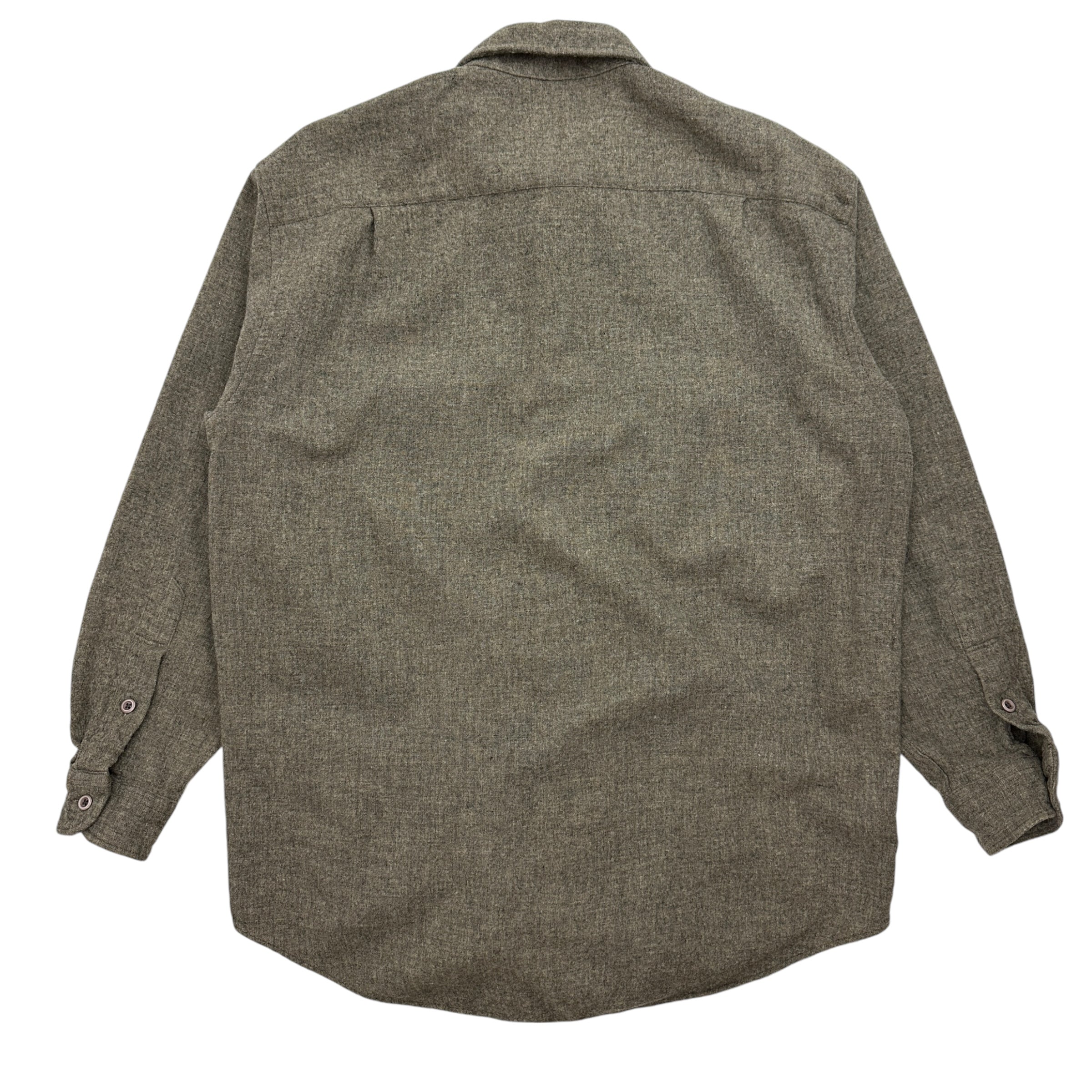 Vintage Pendelton Wool Button Up Taupe