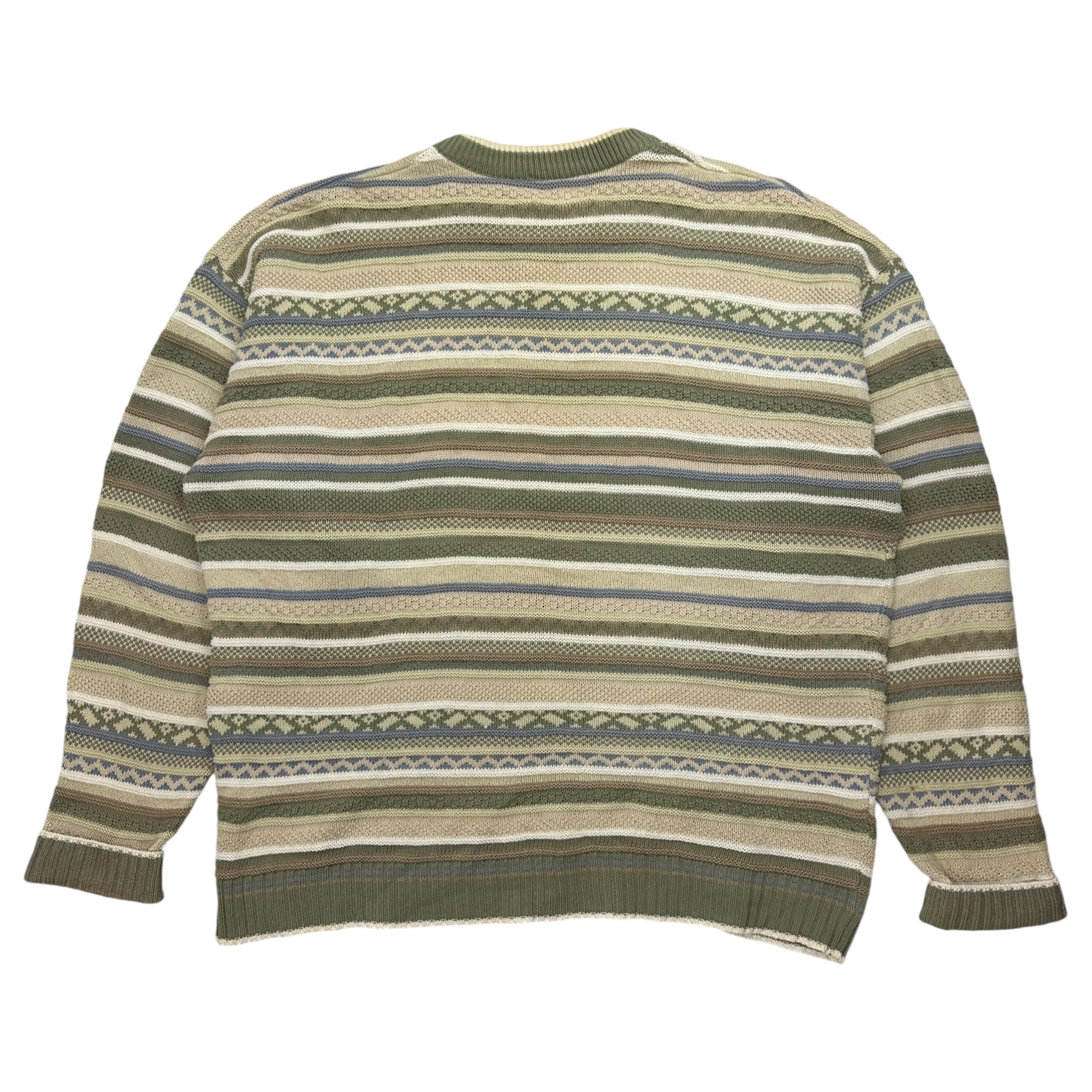 Vintage London Fog 3D Knit Sweater