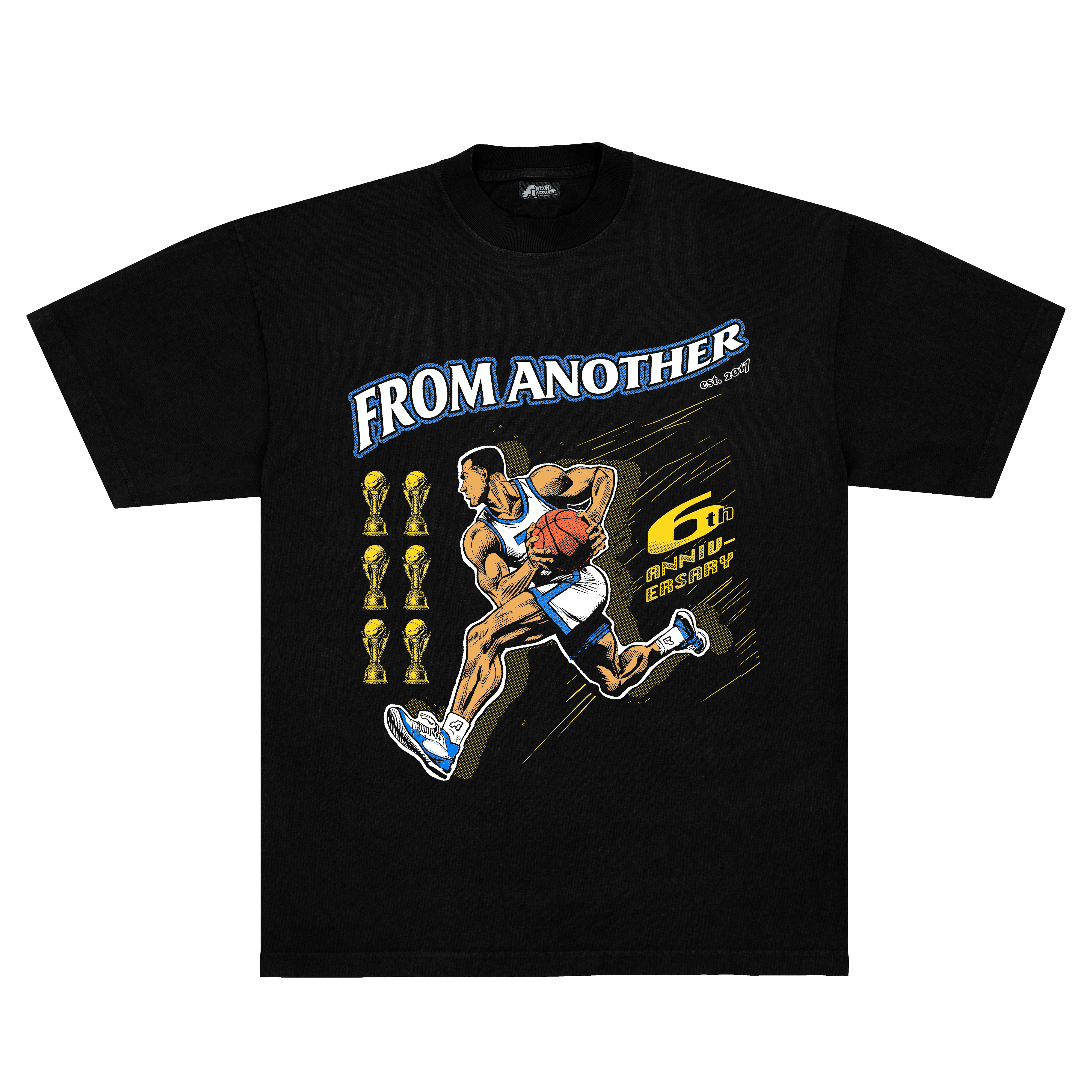 From Another 6 Year Anniversary Tee Black