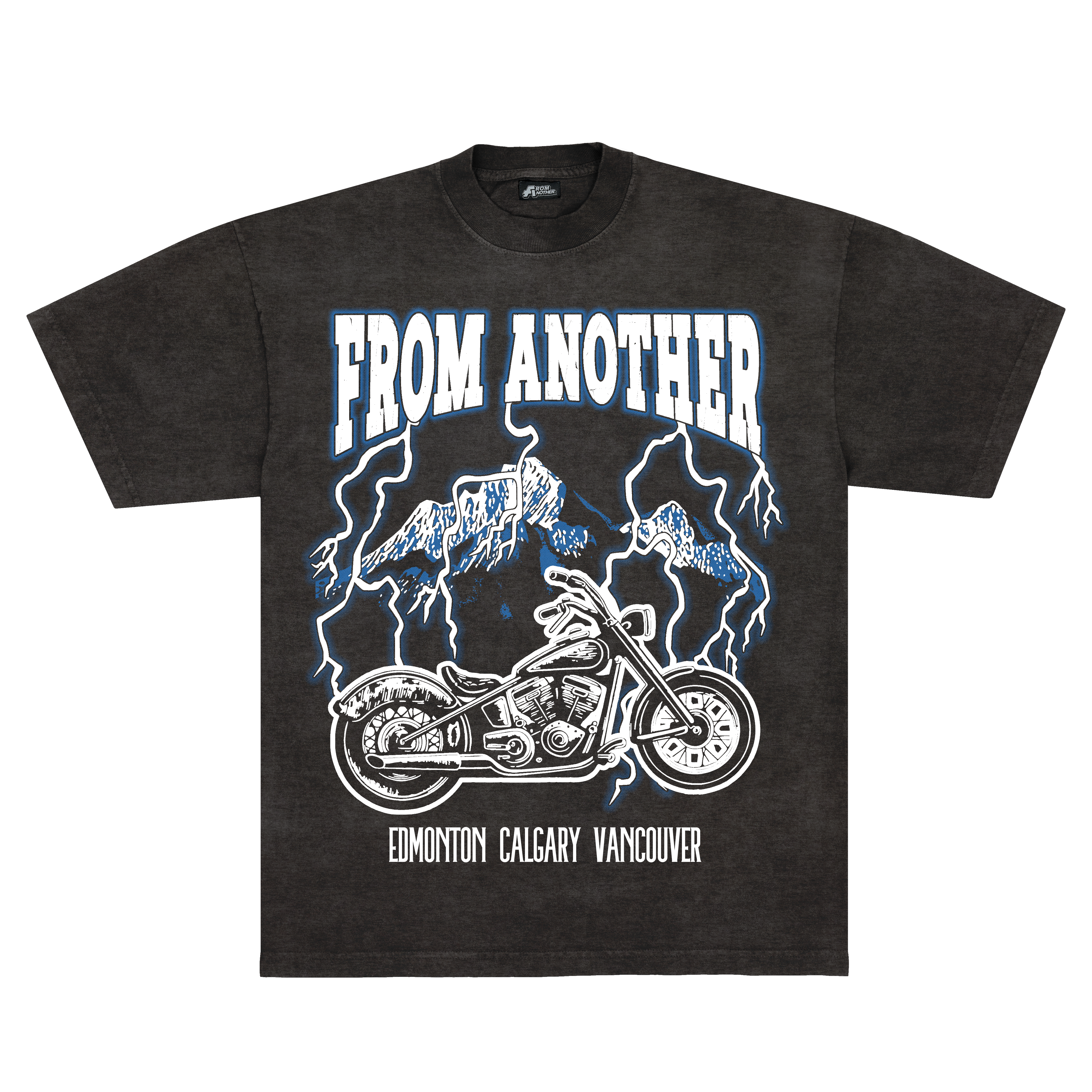 From Another Biker Tee Off Black