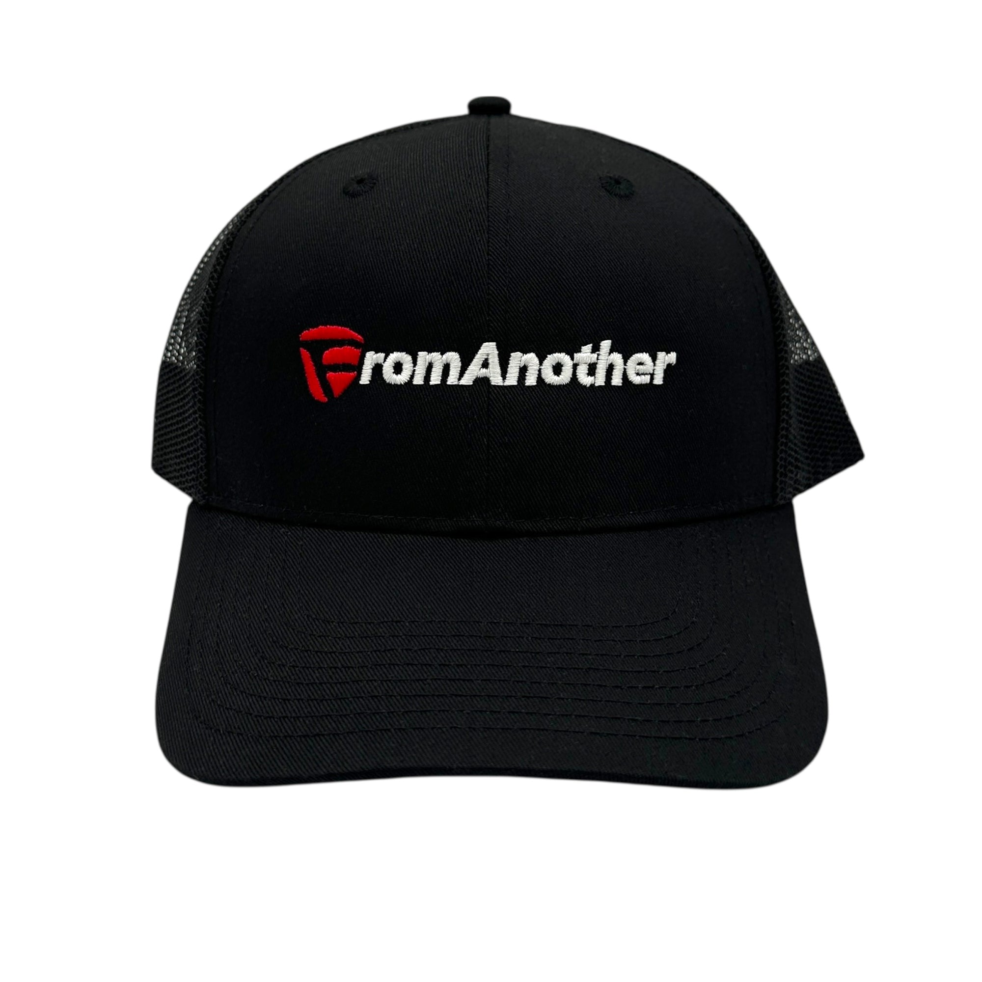 From Another Golf Mesh Snapback Black