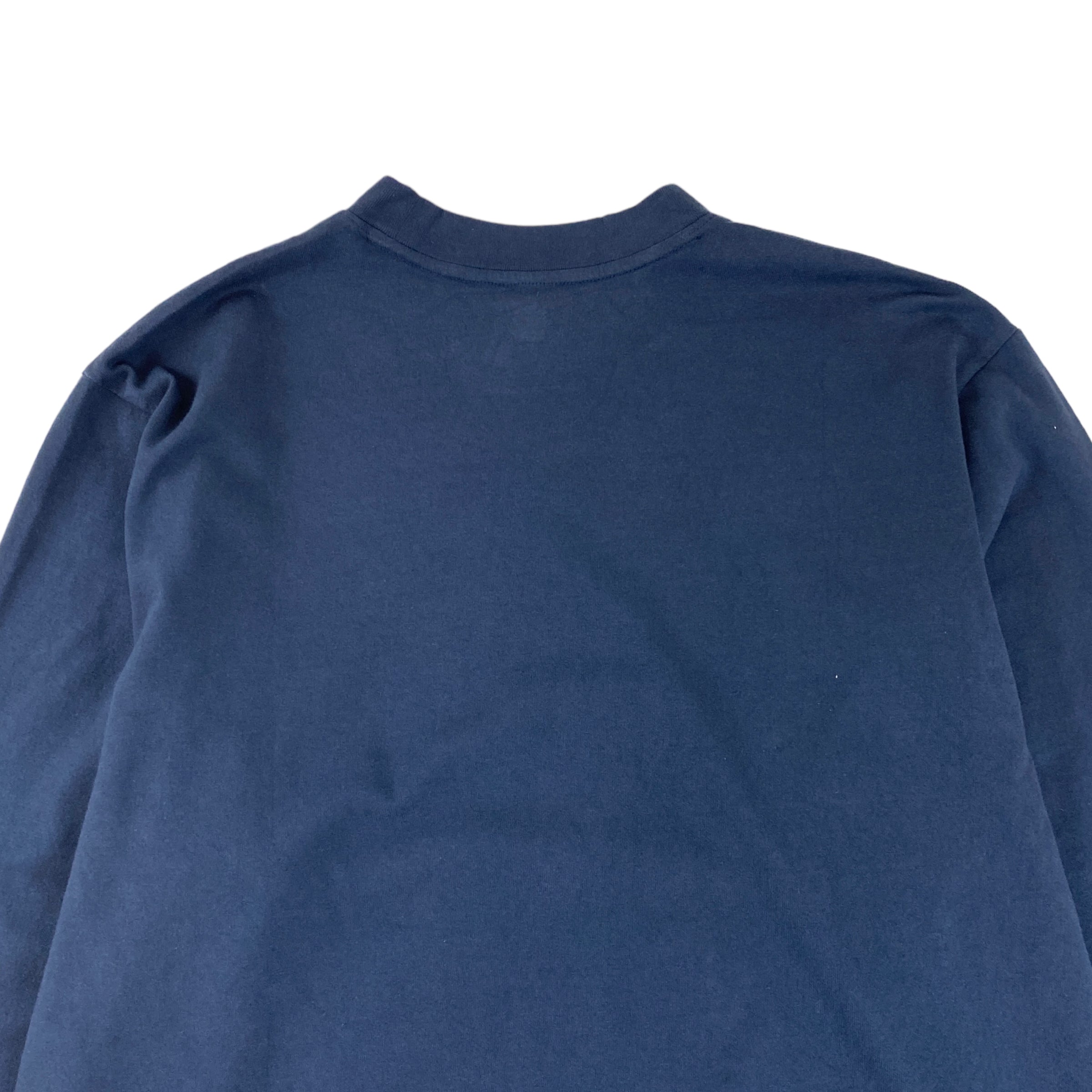 Yeezy x Gap Navy Unreleased Longsleeve Shirt - Navy Shirt