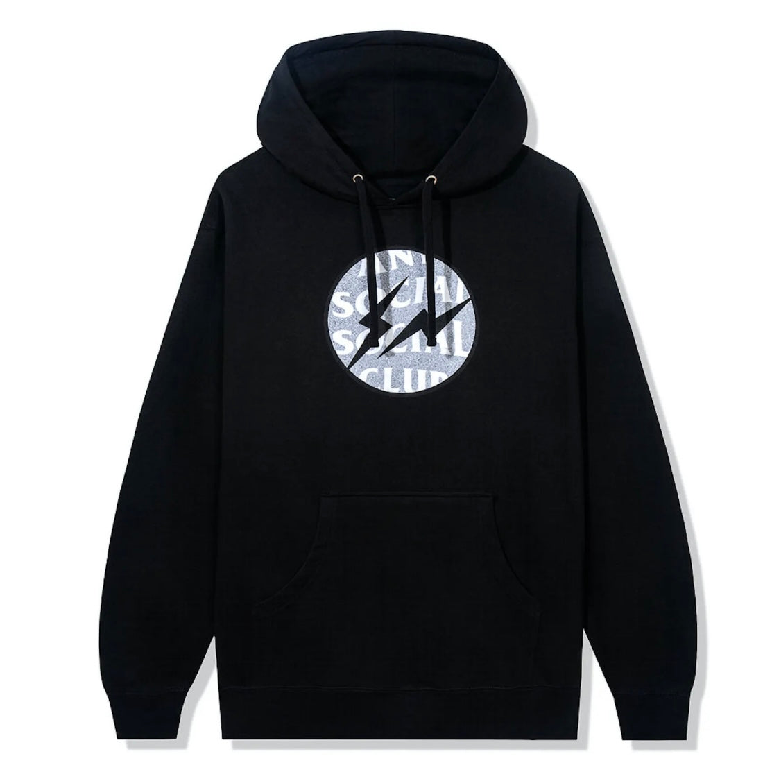 Anti Social Social Club Fragment Called Interference Hoodie  Black