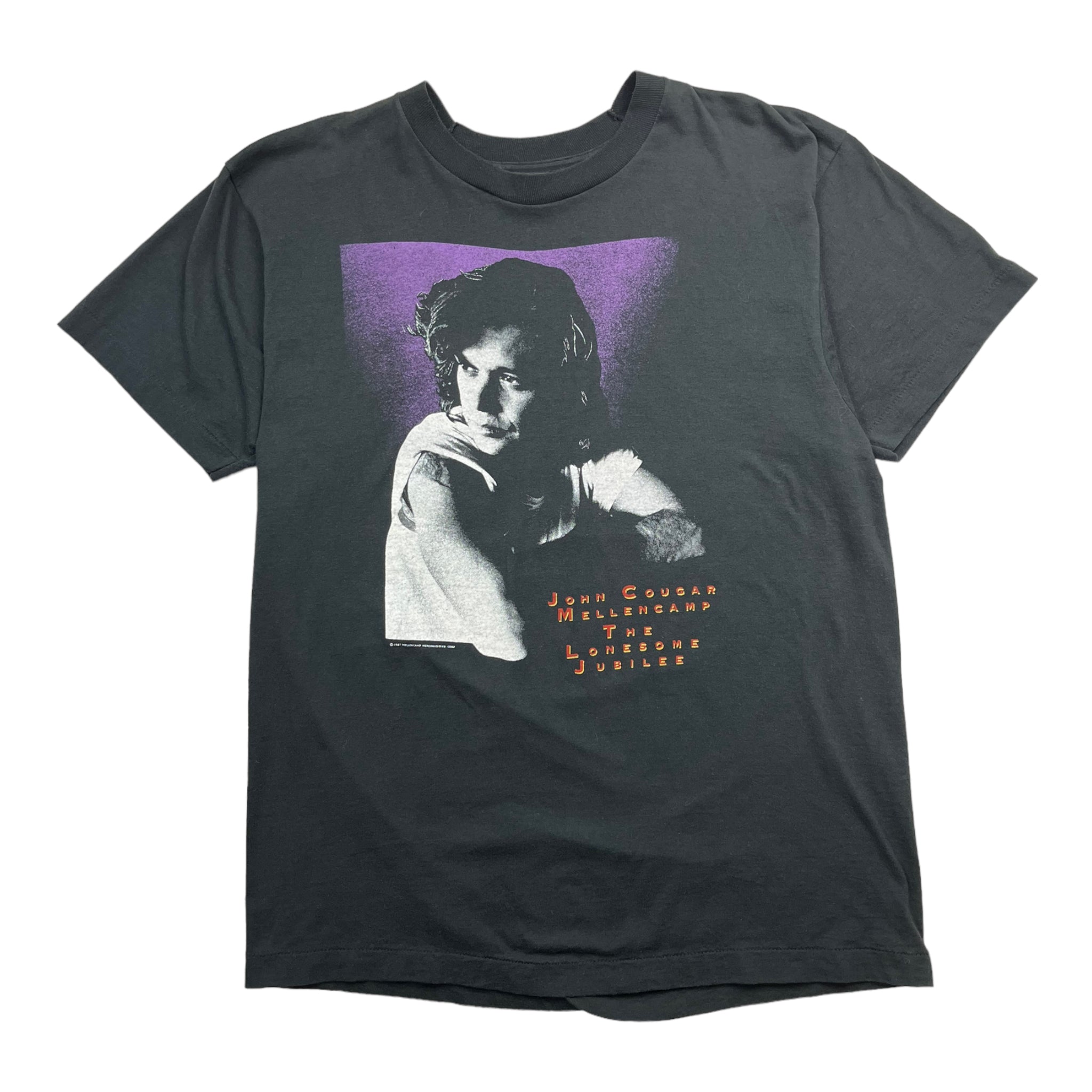 1987 Lonesome Jubilee Rock T-Shirt - John Mellencamp Style