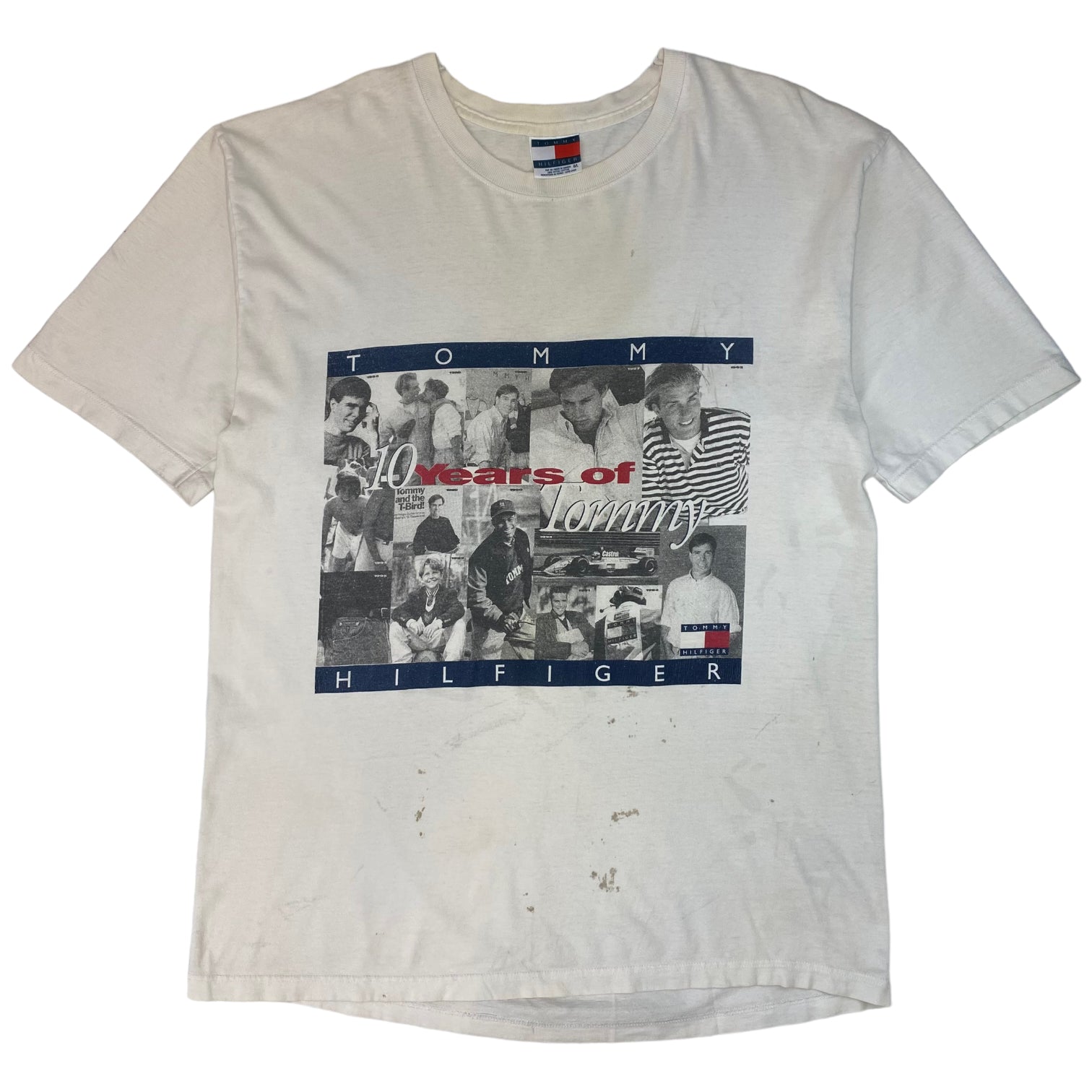 Vintage Tommy Hilfiger 10 Years Of Tommy Tee