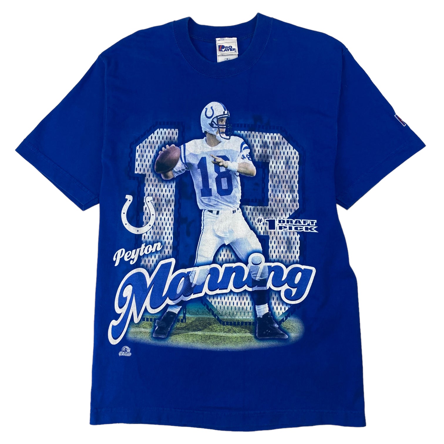 Vintage Peyton Manning Pro Player Tee Blue