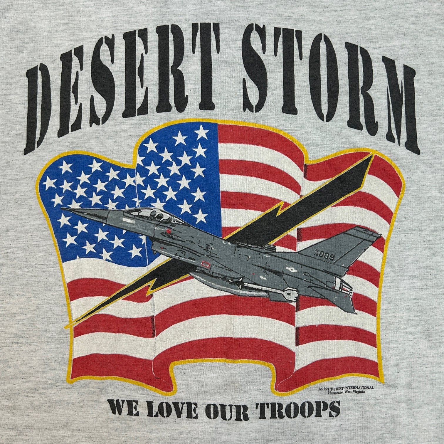 1991 Desert Storm Tee Grey