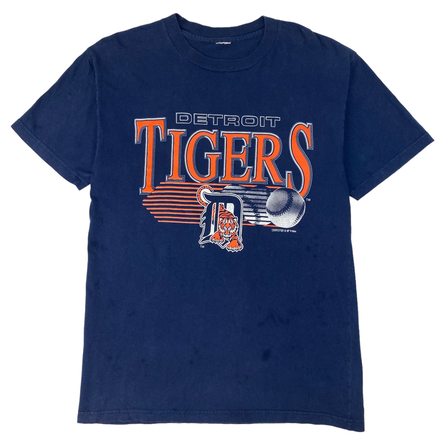 1994 Detroit Tigers MLB Tee Navy