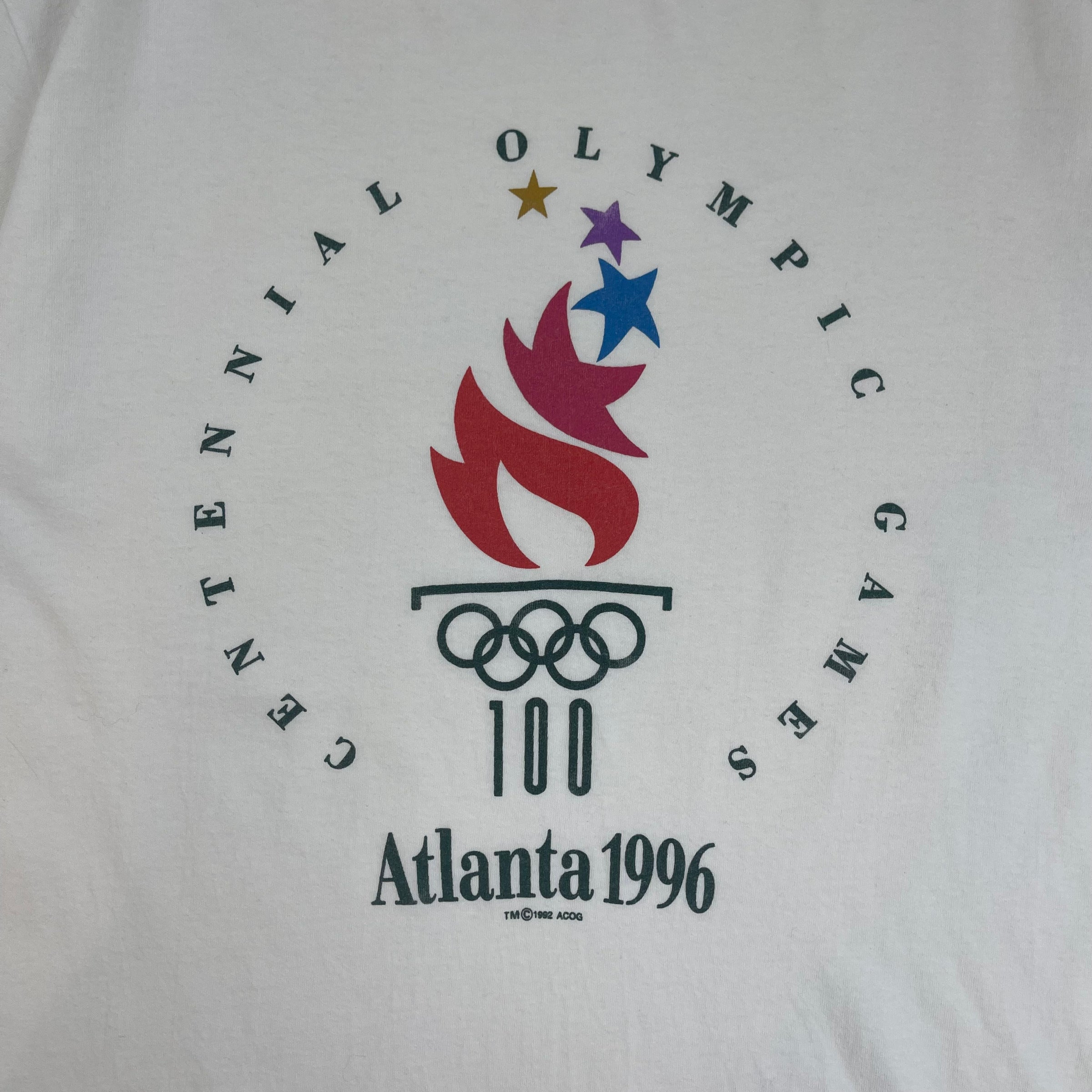 1996 Atlanta Summer Olympics Tee White