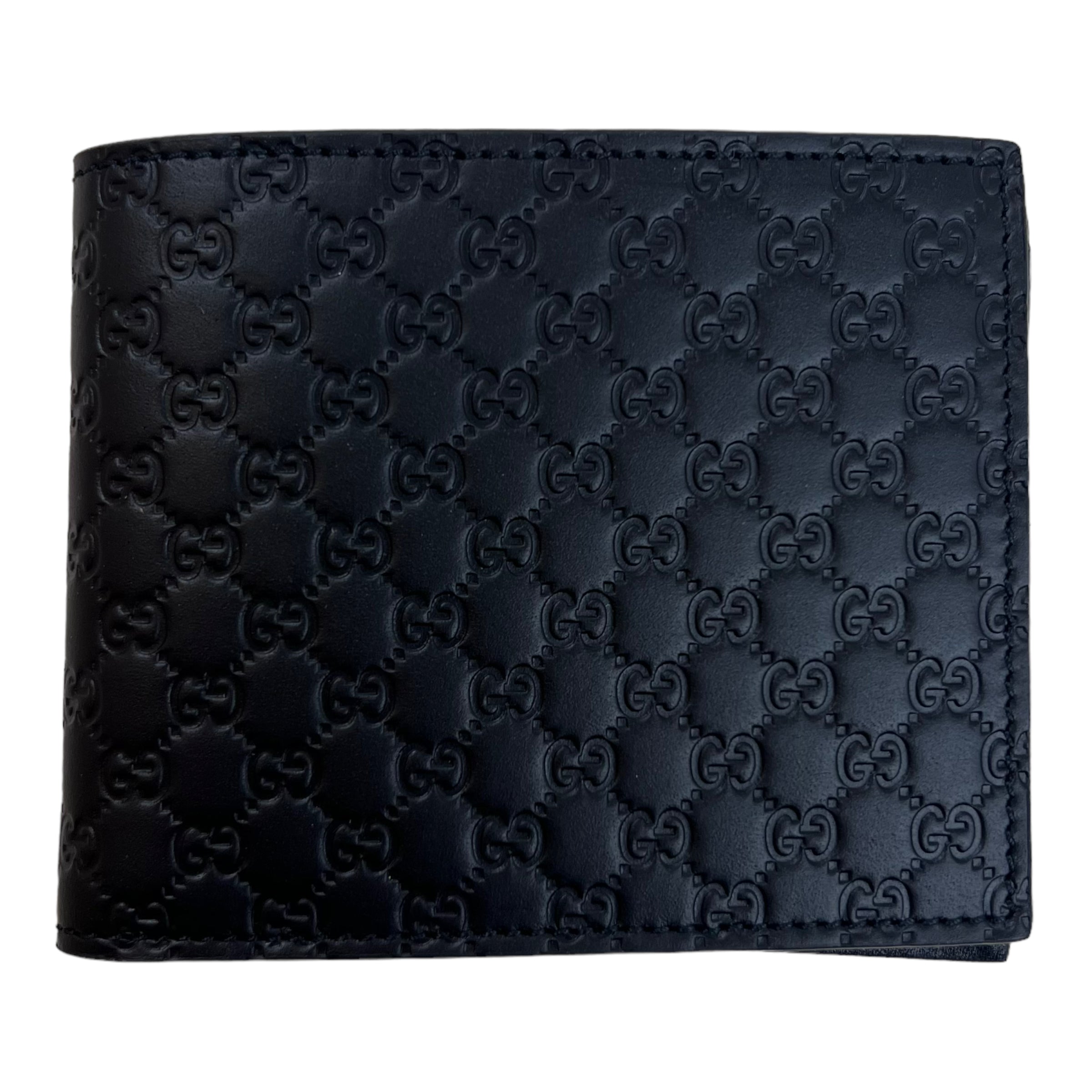 Gucci Monogram Bifold Wallet Black
