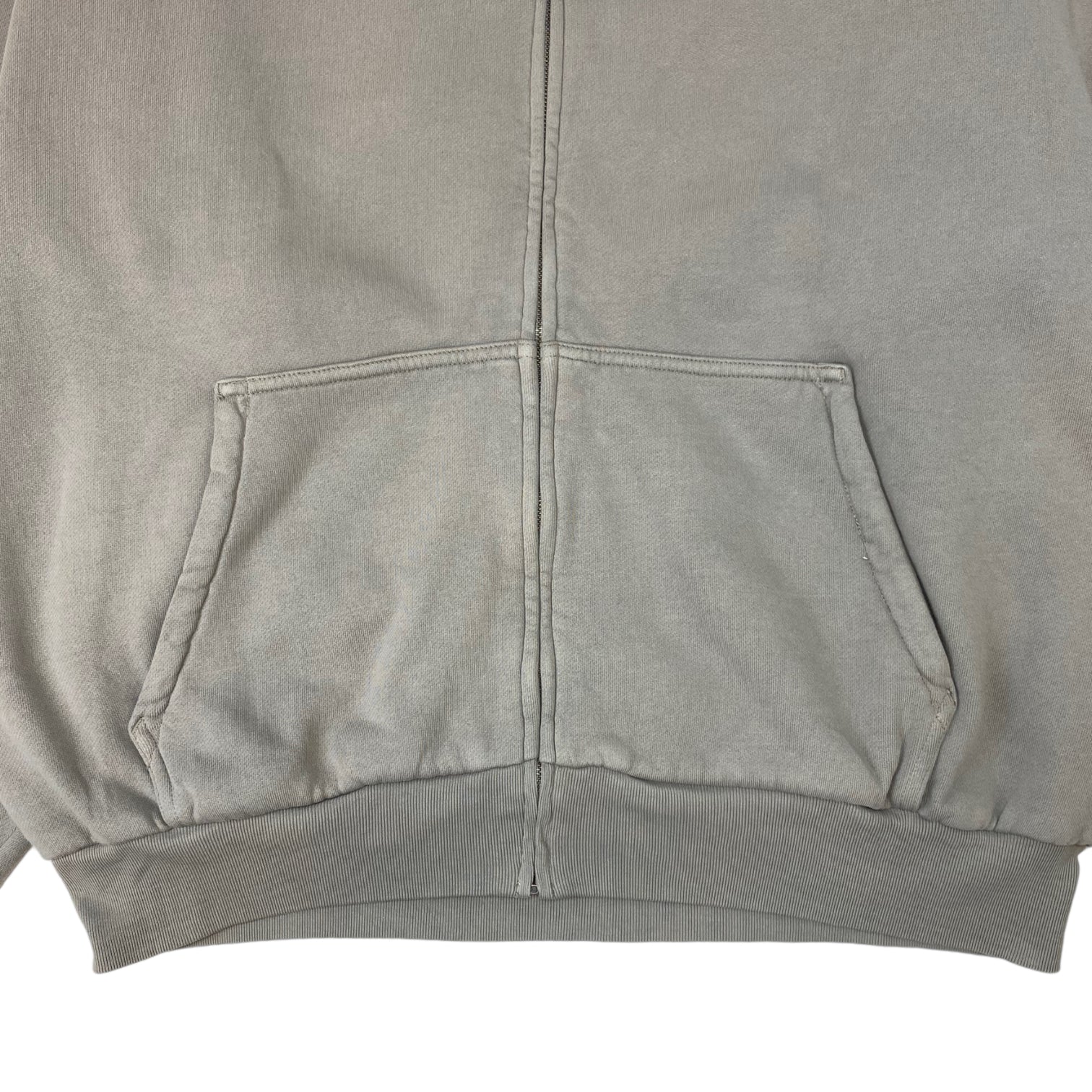 Yeezy x Gap Light Grey Unreleased Zip Up Hoodie - Grey Hoodie