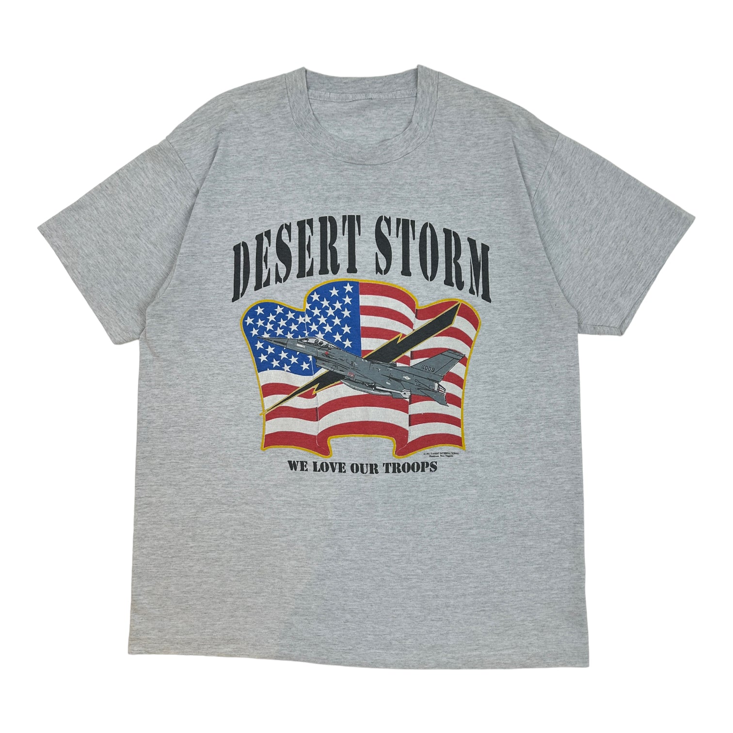 1991 Desert Storm T-Shirt - Grey