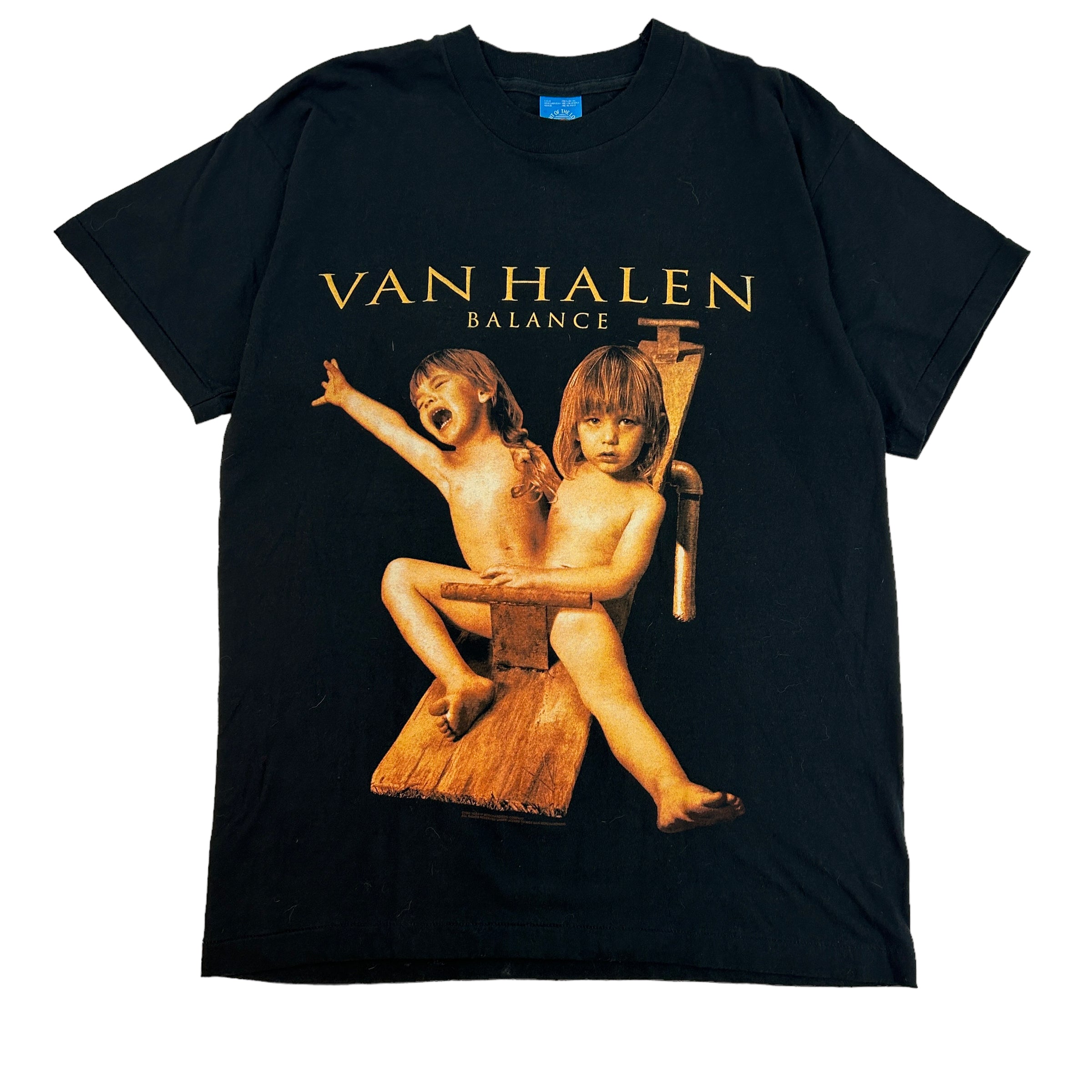 1995 Van Halen Balance Tee Black