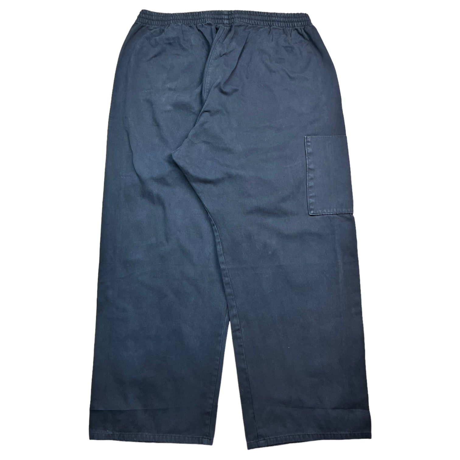 Yeezy x Gap Navy Unreleased Sateen Cargo Pants - Blue Cargo Pants