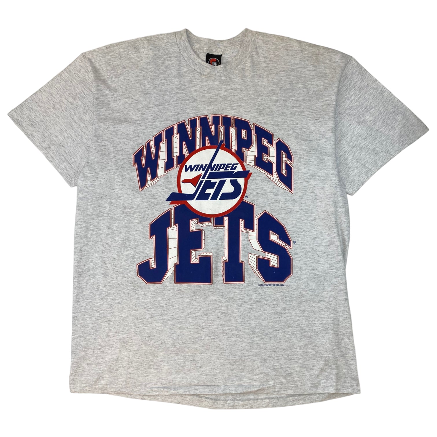 1994 Winnipeg Jets Tee Grey