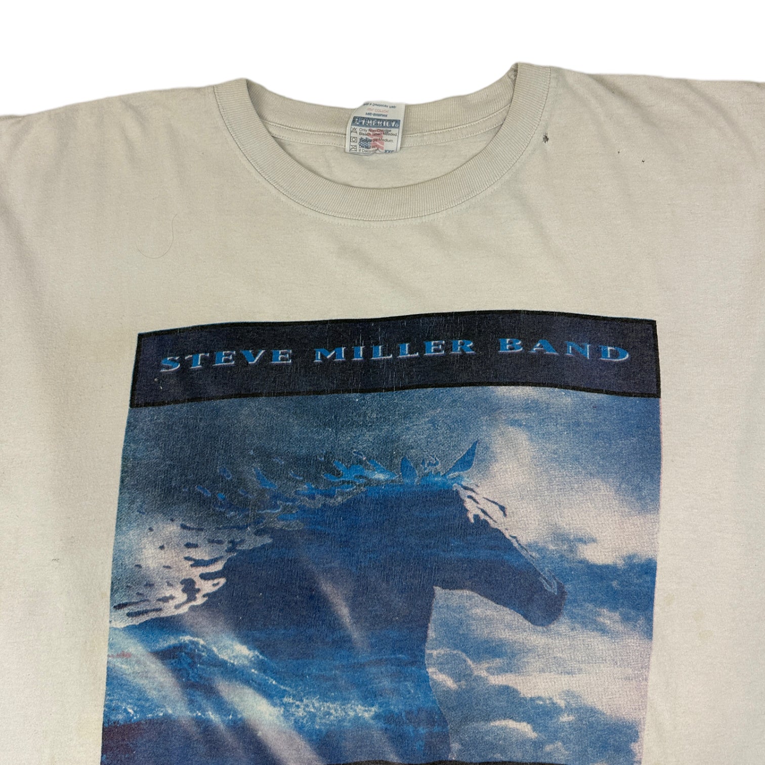 Vintage Steve Miller Wide River Tour Tee White