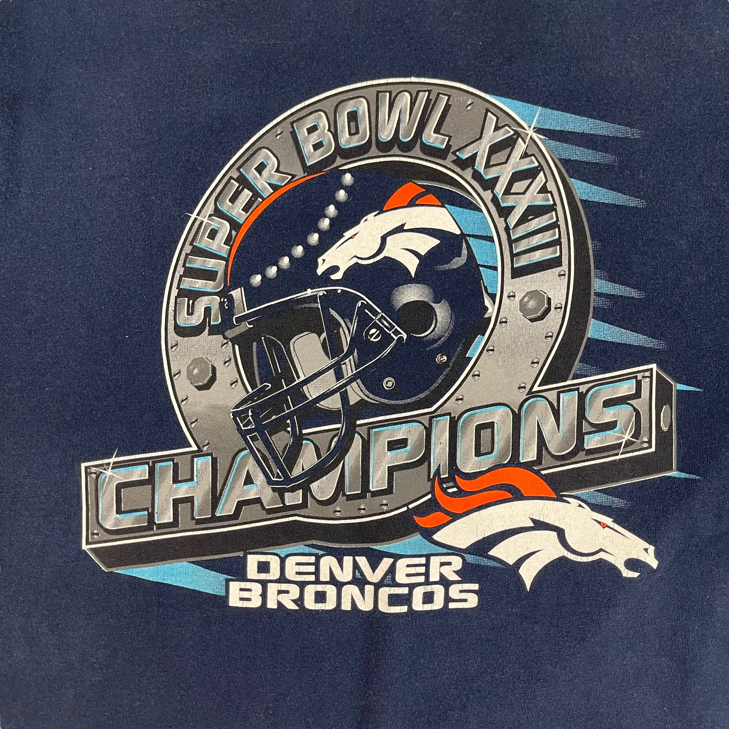 Denver Broncos Super bowl 33 Champions Tee Navy