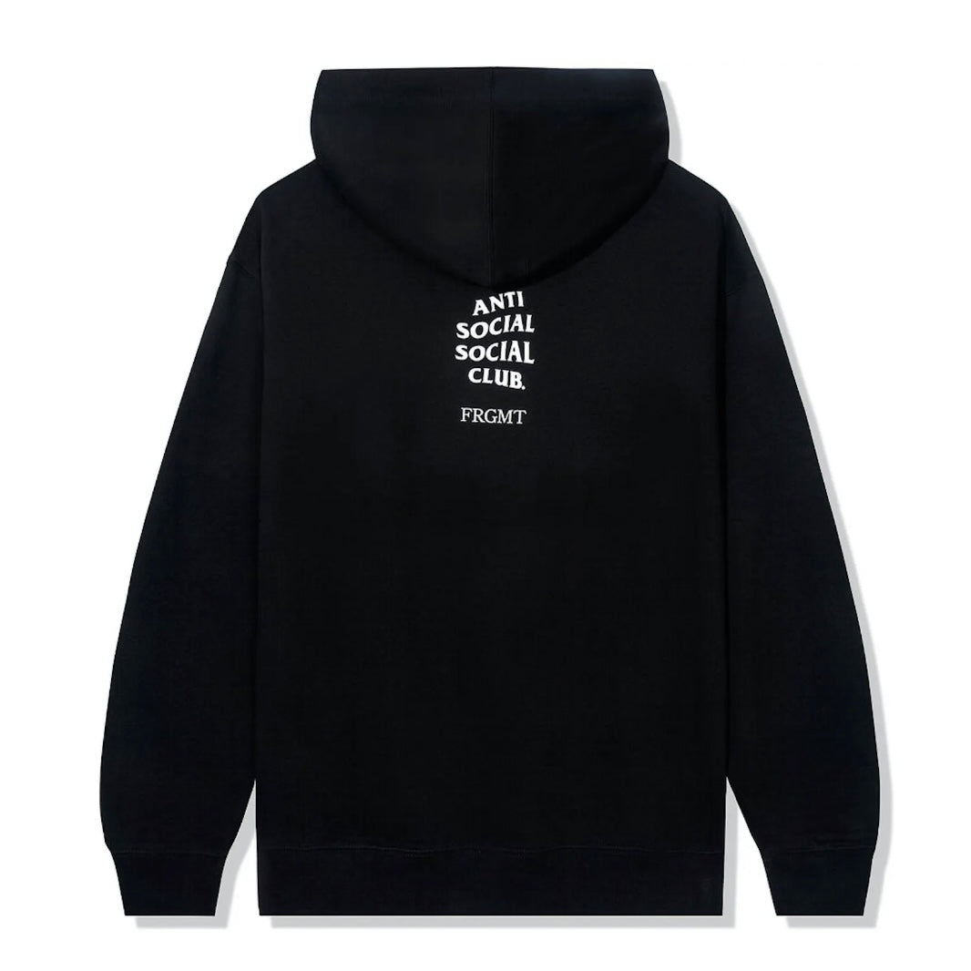 Anti Social Social Club Fragment Called Interference Hoodie  Black