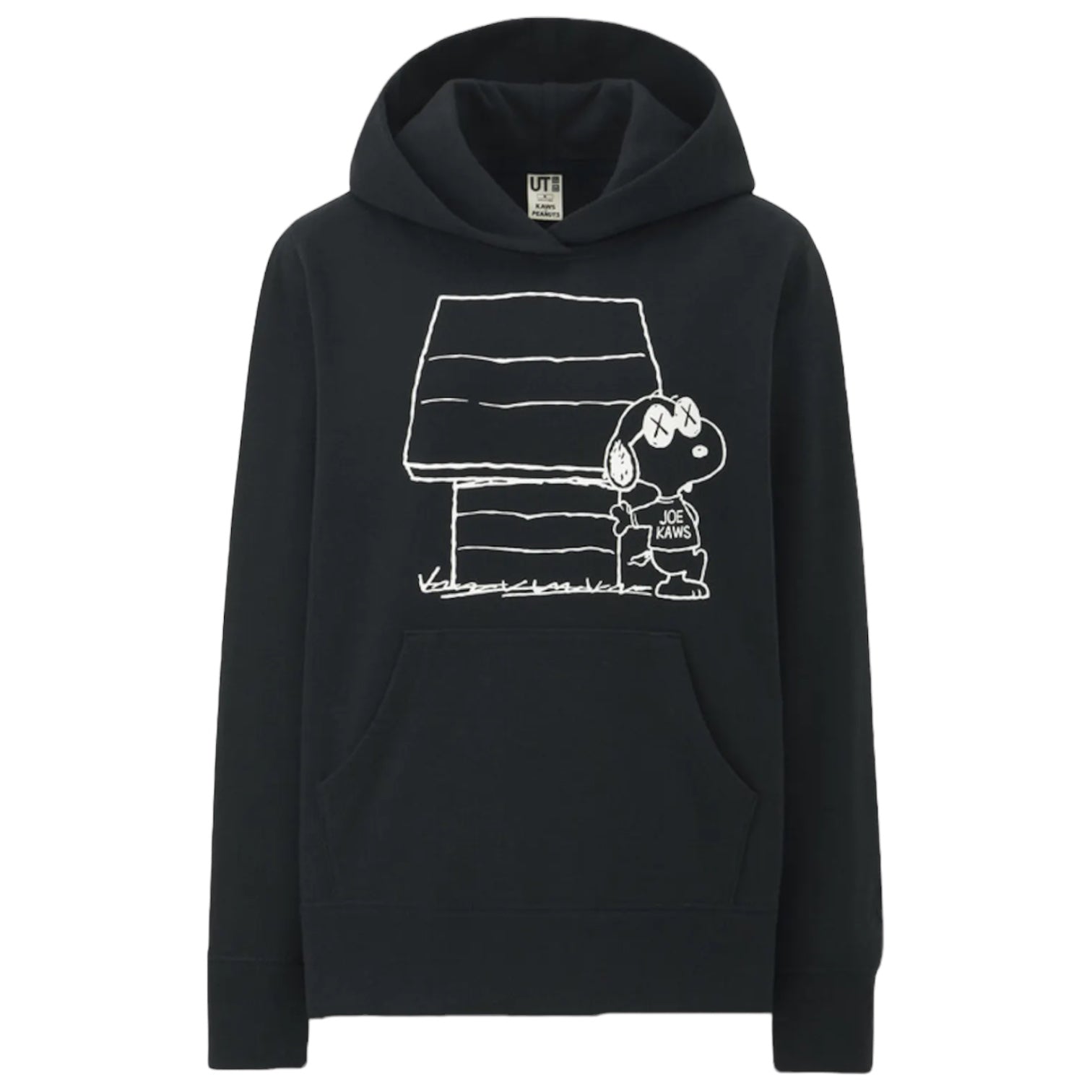 Joe Kaws x Uniqlo Peanuts Hoodie Black (W)