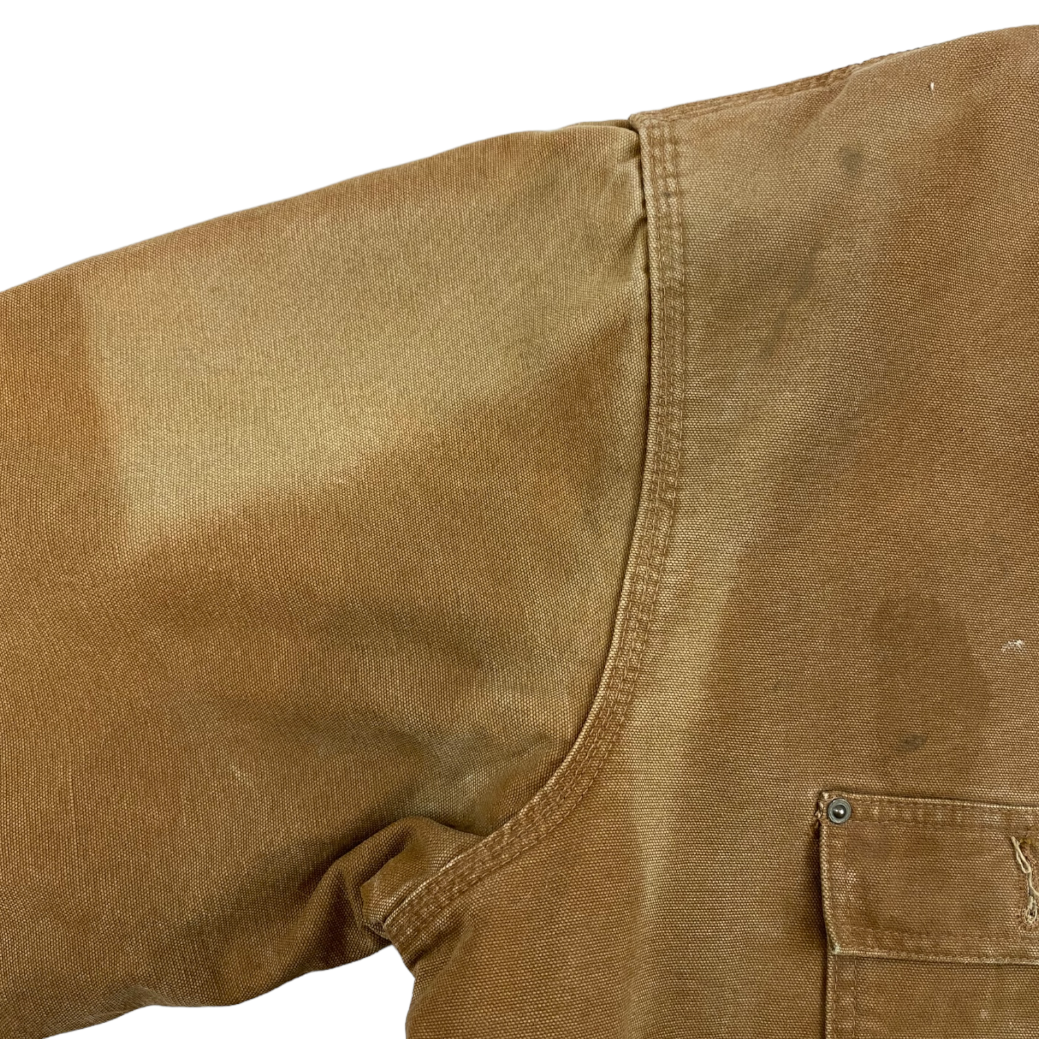 Vintage Carhartt Collared Jacket Tan