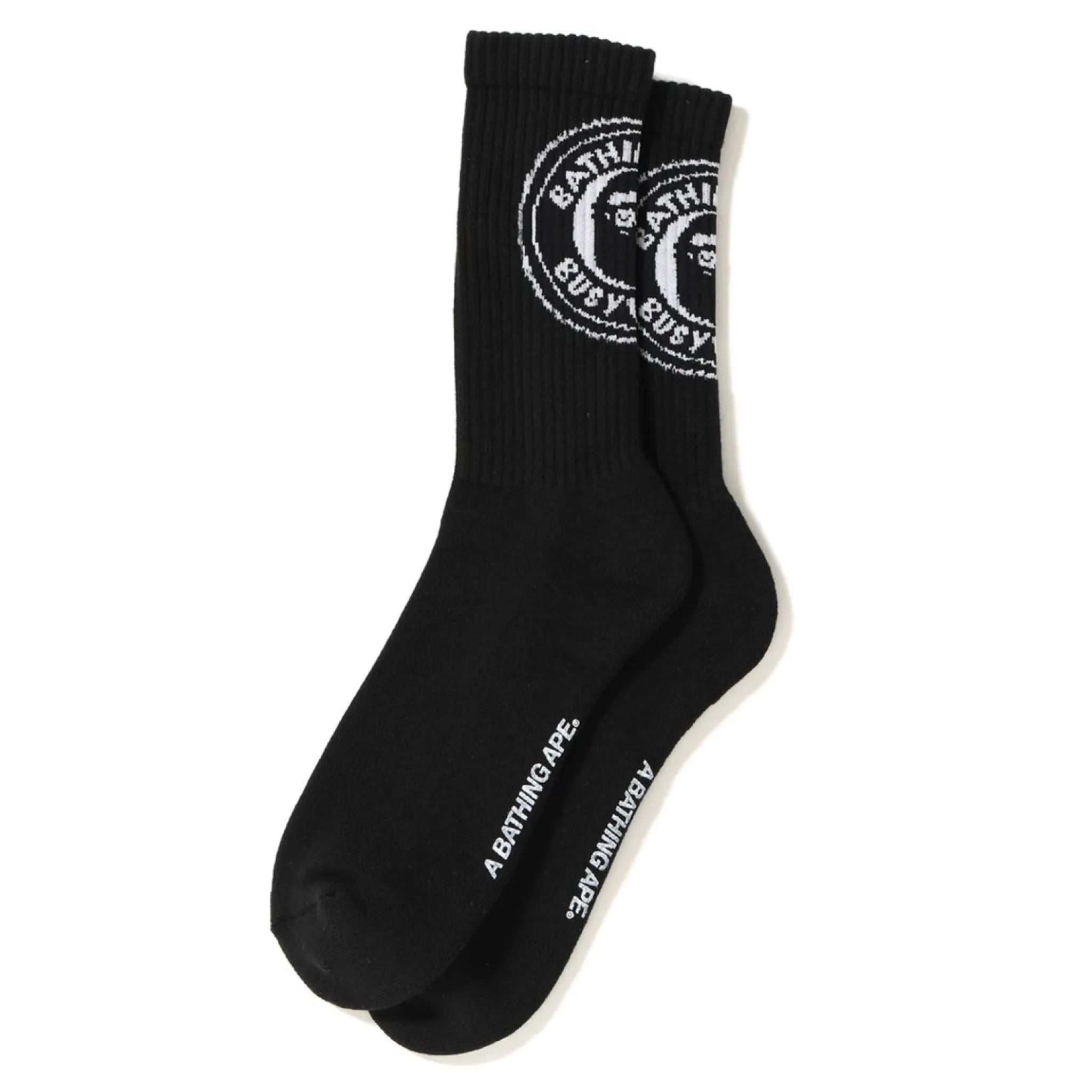 BAPE BWS Socks Black